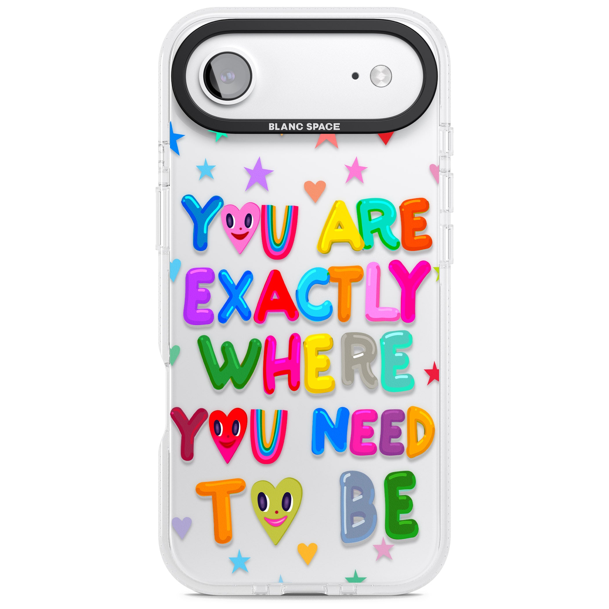 Exactly Where You Need To Be iPhone 17 Air Impact Air Clear Phone Case