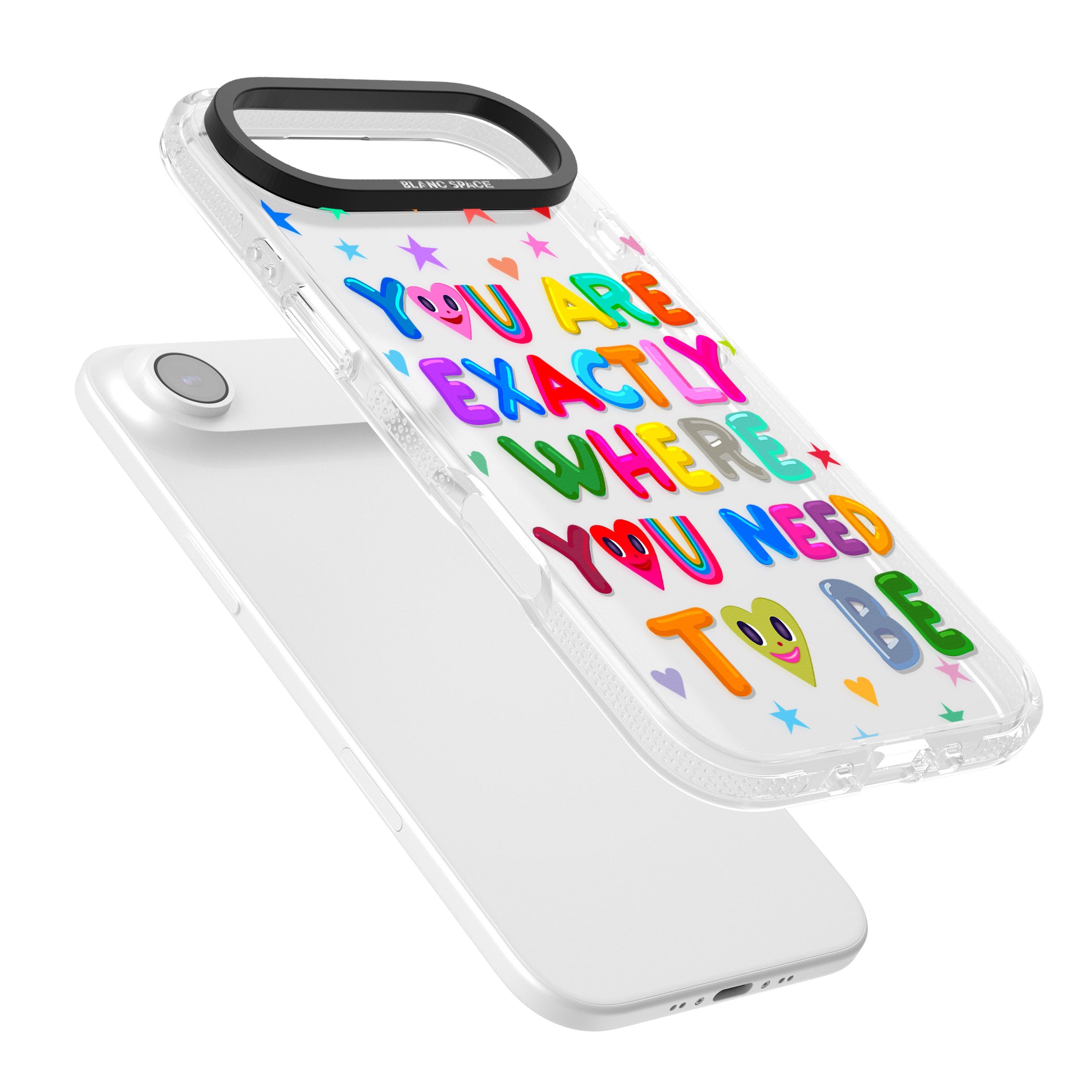 Exactly Where You Need To Be iPhone 17 Air Impact Air Clear Phone Case Colours