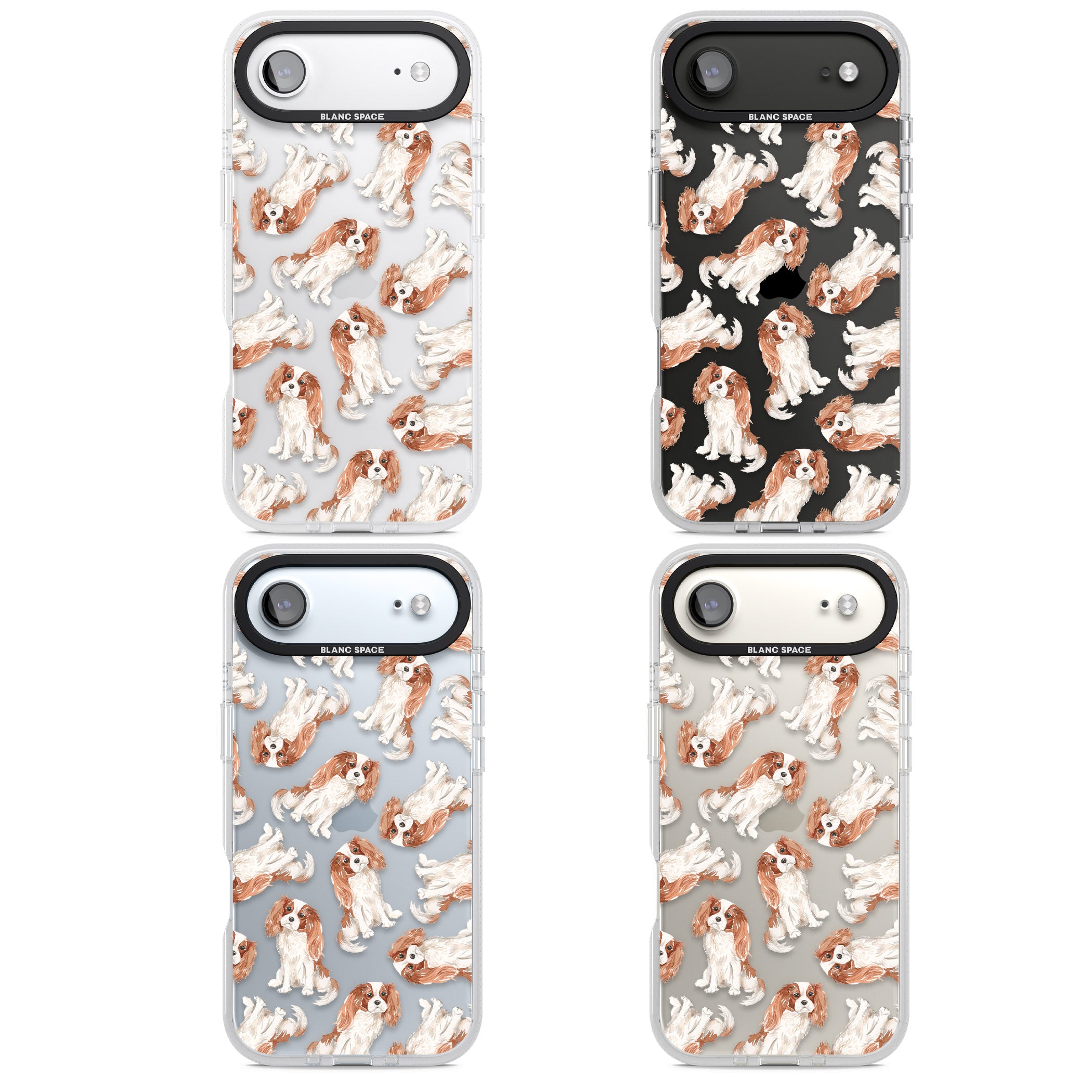 Cavalier King Charles Spaniel iPhone 17 Air Impact Air Clear Phone Case APT Impact Protection