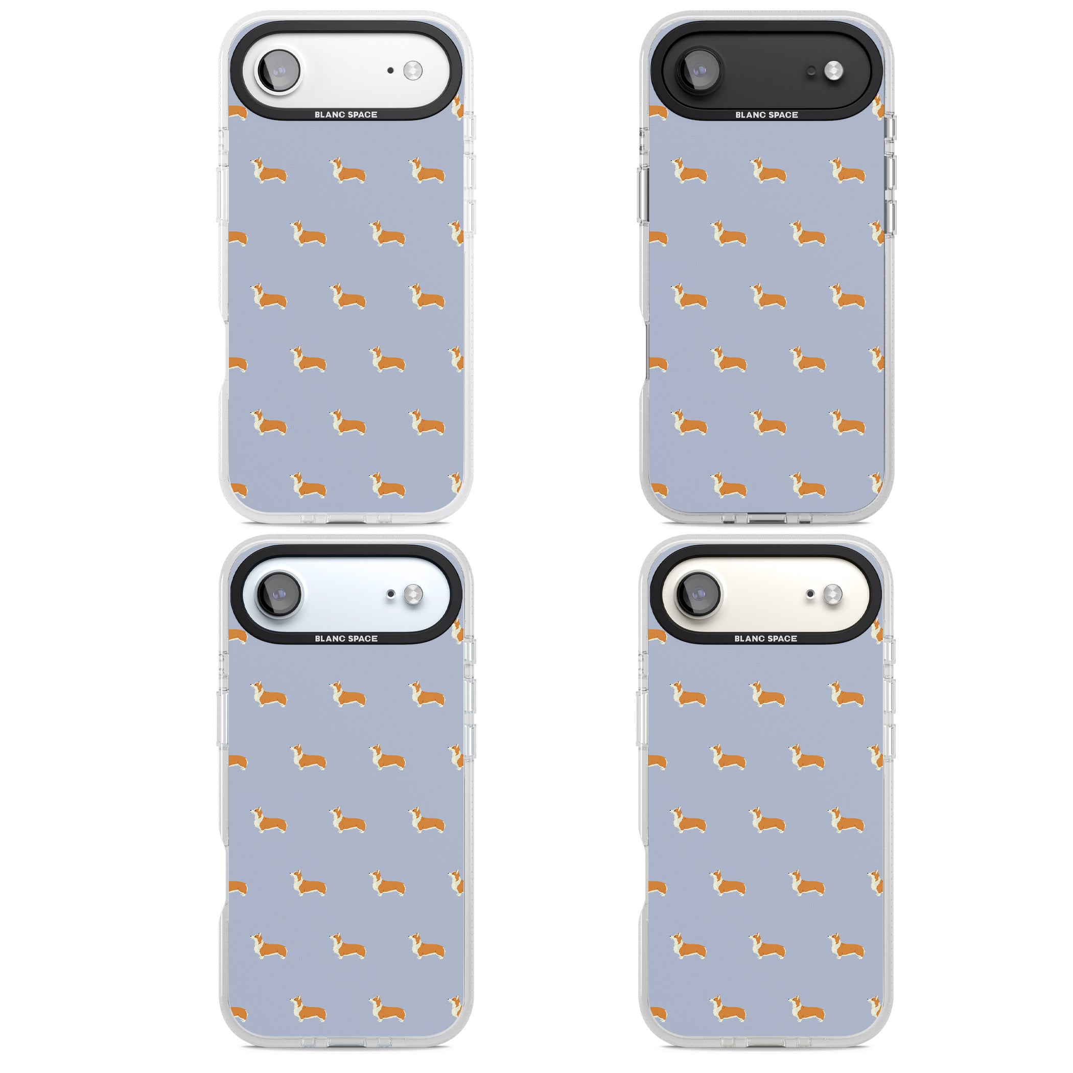 Corgi Pattern iPhone 17 Air Impact Air Clear Phone Case APT Impact Protection