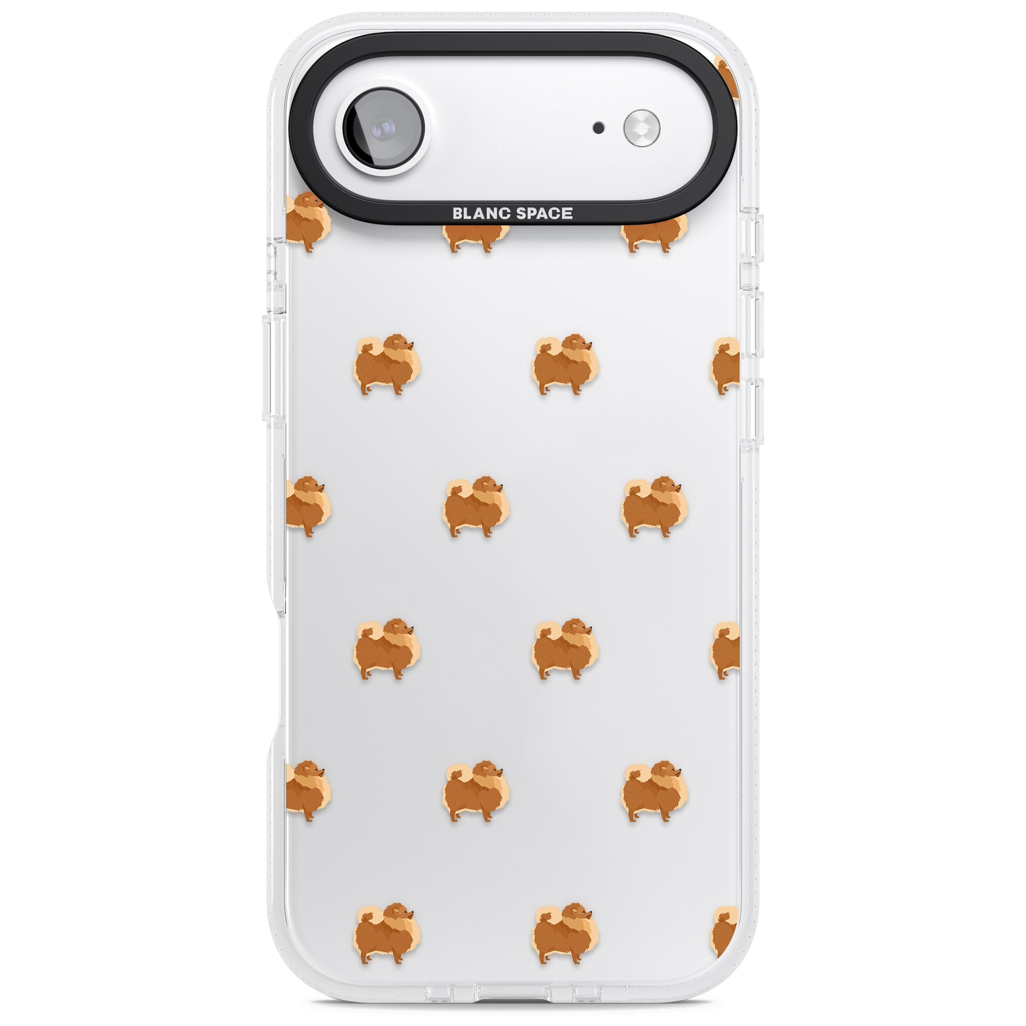 Pomeranian Delight iPhone 17 Air Impact Air Clear Phone Case