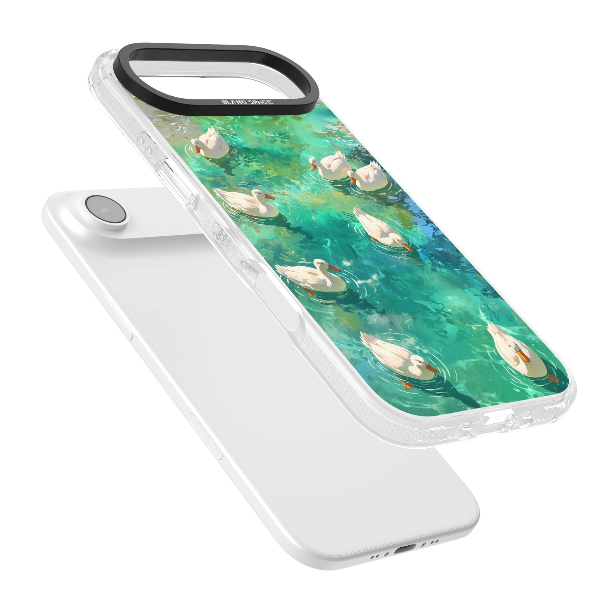 Ducks In The Pond for her iPhone case | Clear Case Impact Air case for iPhone Air