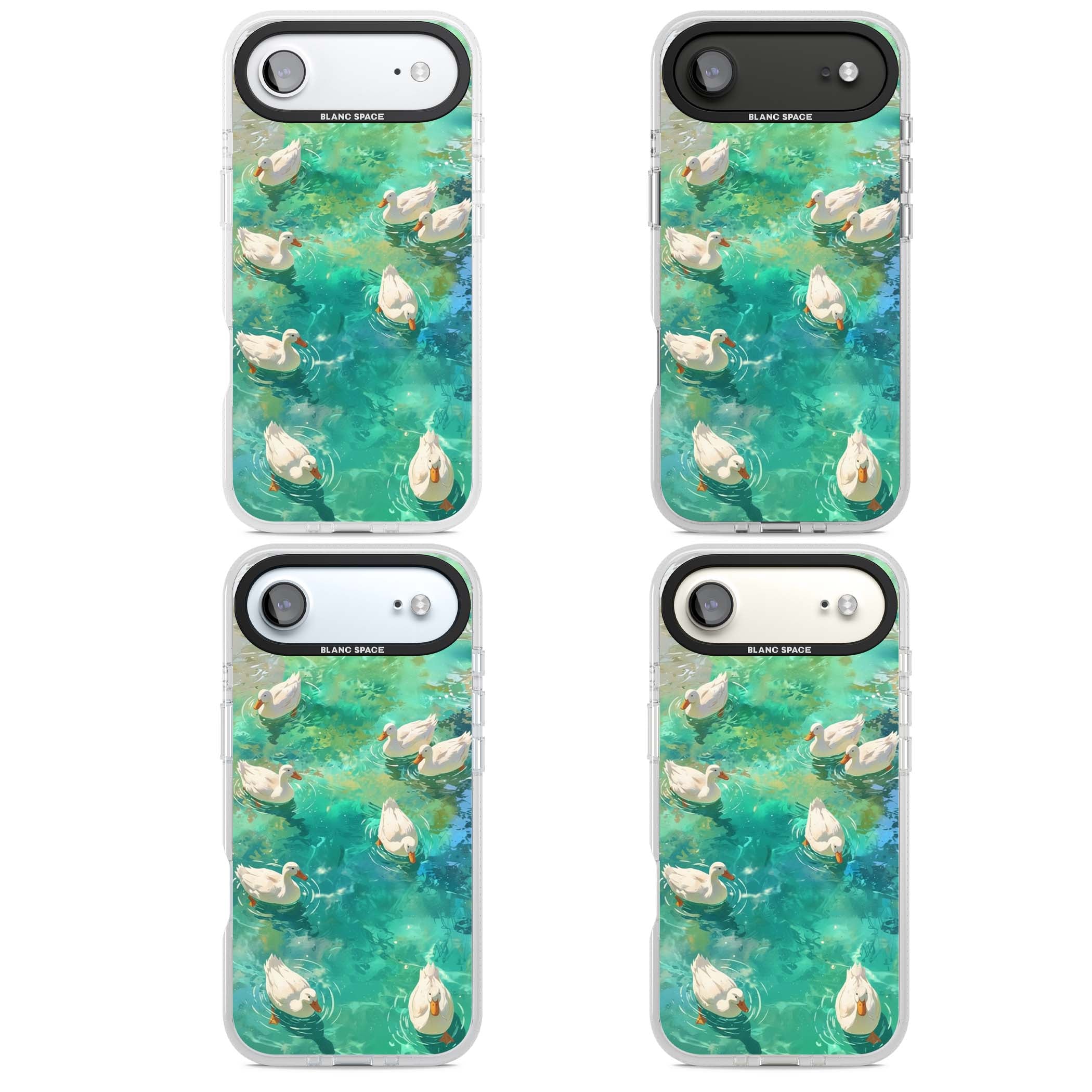 Ducks In The Pond for her iPhone case | Clear Case Impact Air case for iPhone Air