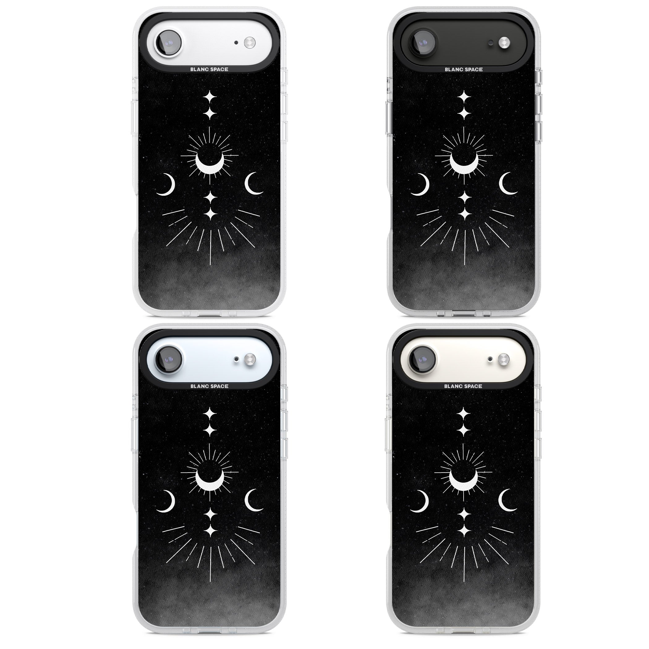 Lunar Mandala iPhone 17 Air Impact Air Clear Phone Case APT Impact Protection