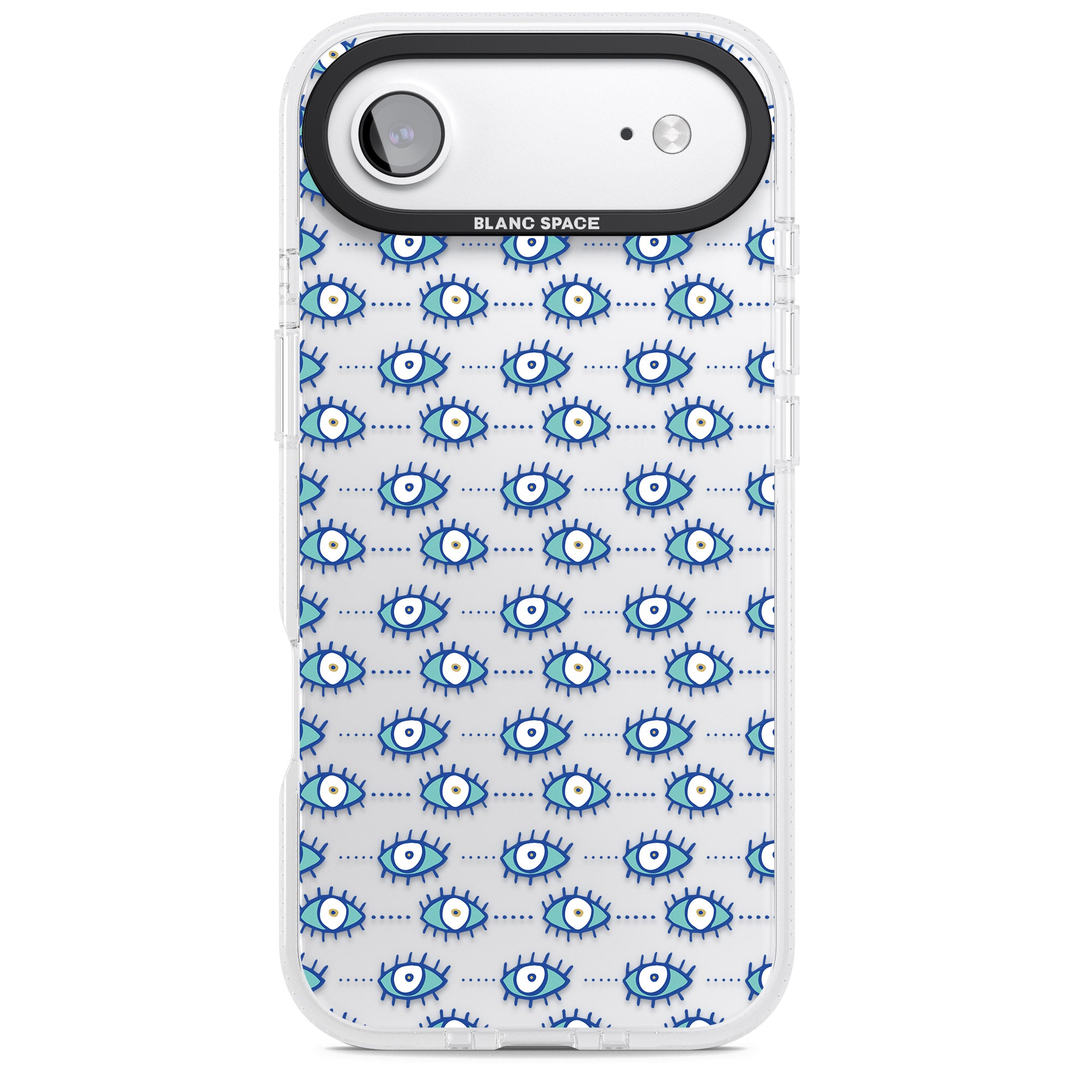 Psychedelic Eyes iPhone 17 Air Impact Air Clear Phone Case