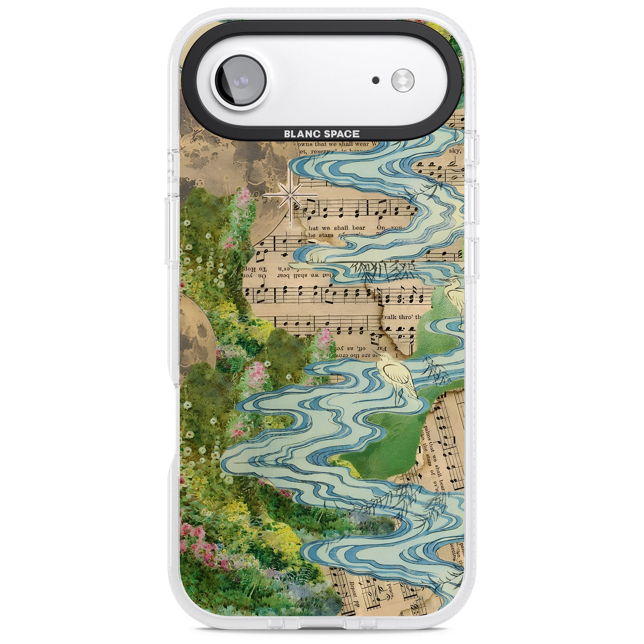Musical River iPhone 17 Air Impact Air Clear Phone Case
