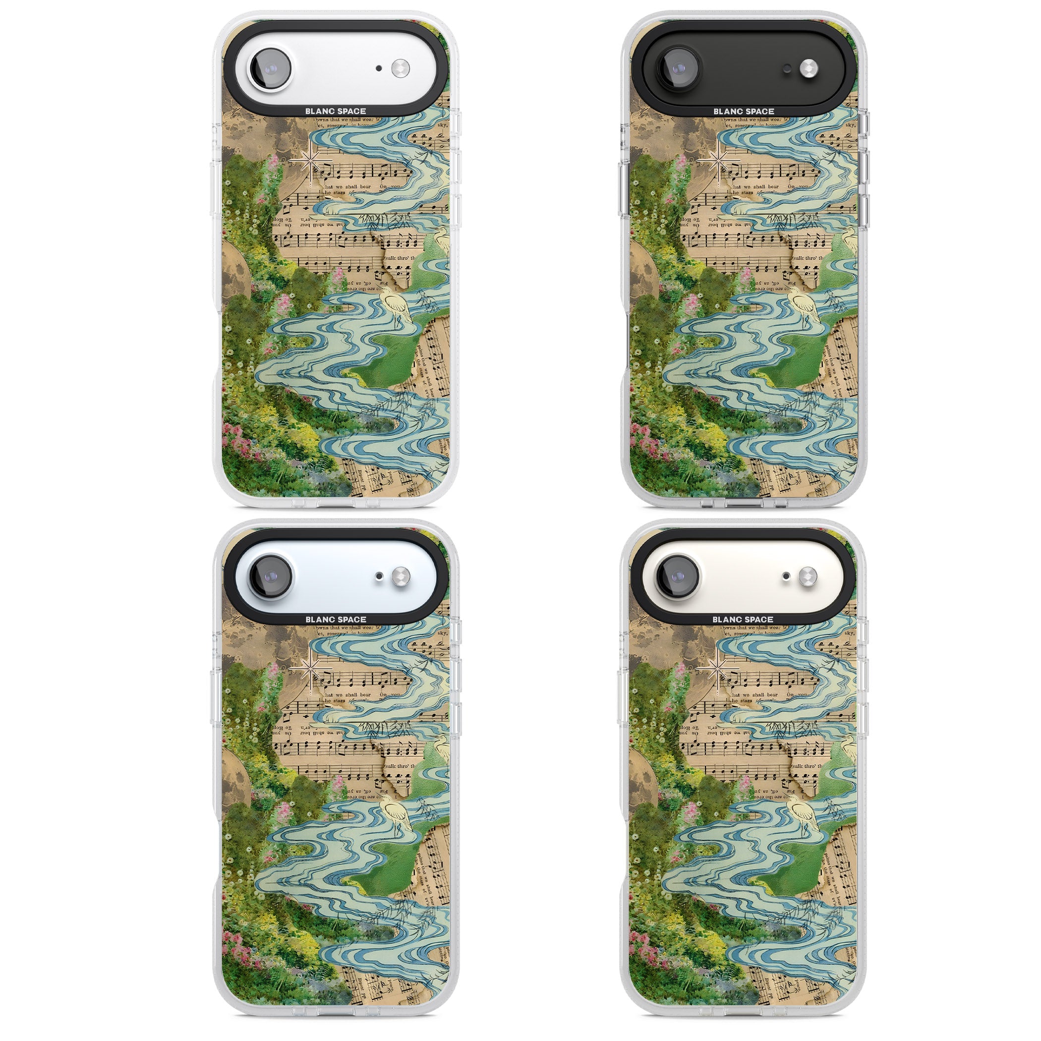Musical River iPhone 17 Air Impact Air Clear Phone Case APT Impact Protection