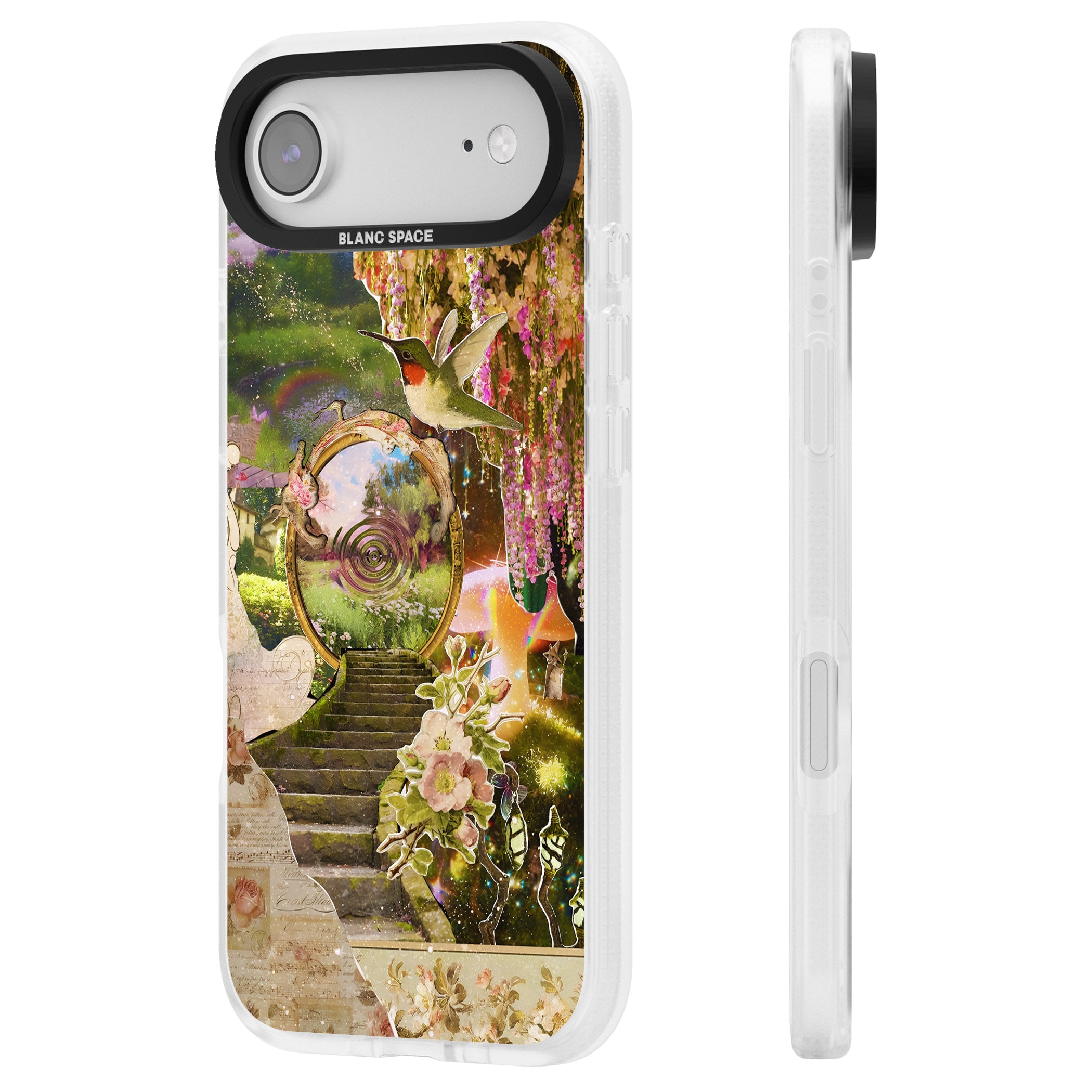 Fairy Portal iPhone 17 Air Impact Air Clear Phone Case Side Profile