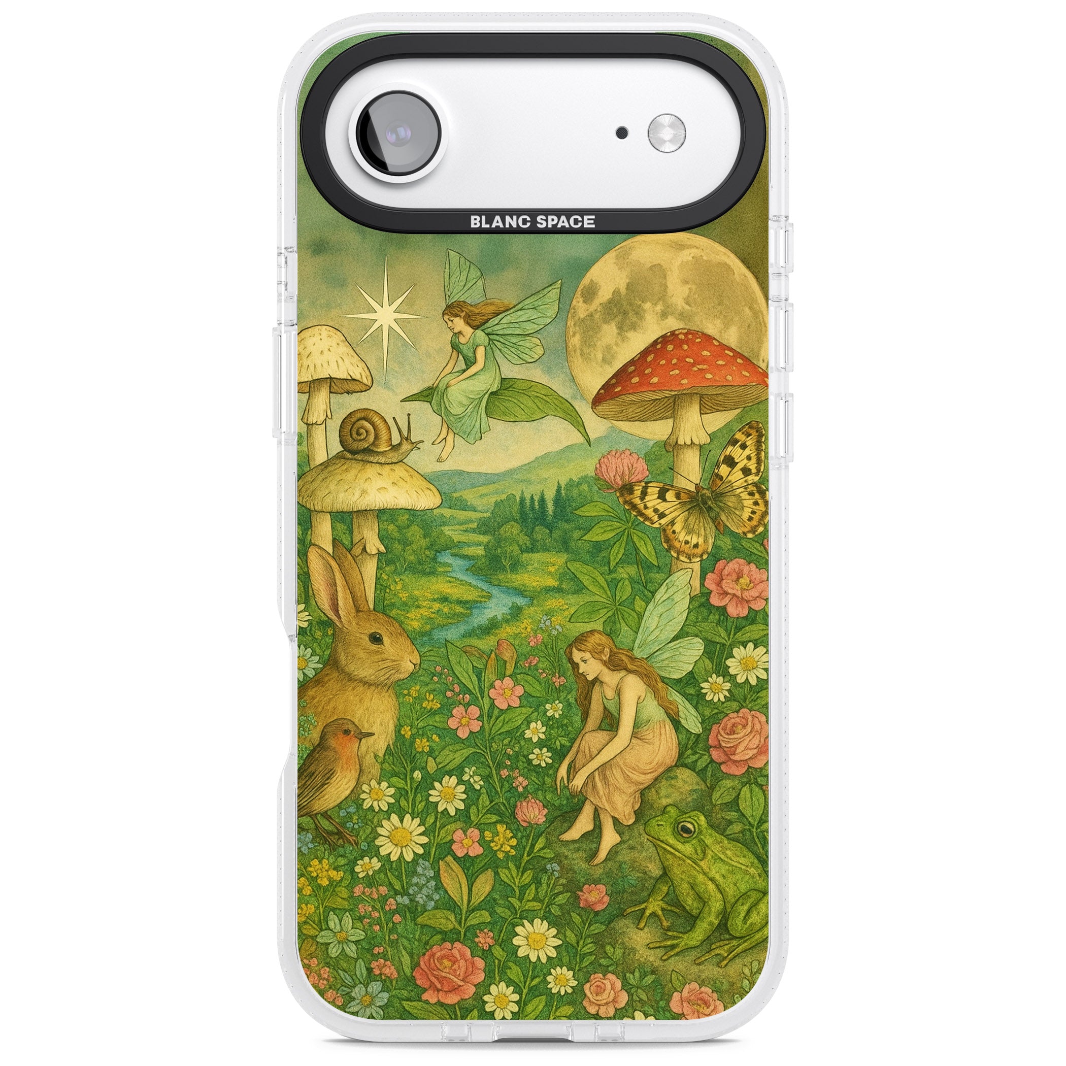 Fairies & Flowers iPhone 17 Air Impact Air Clear Phone Case