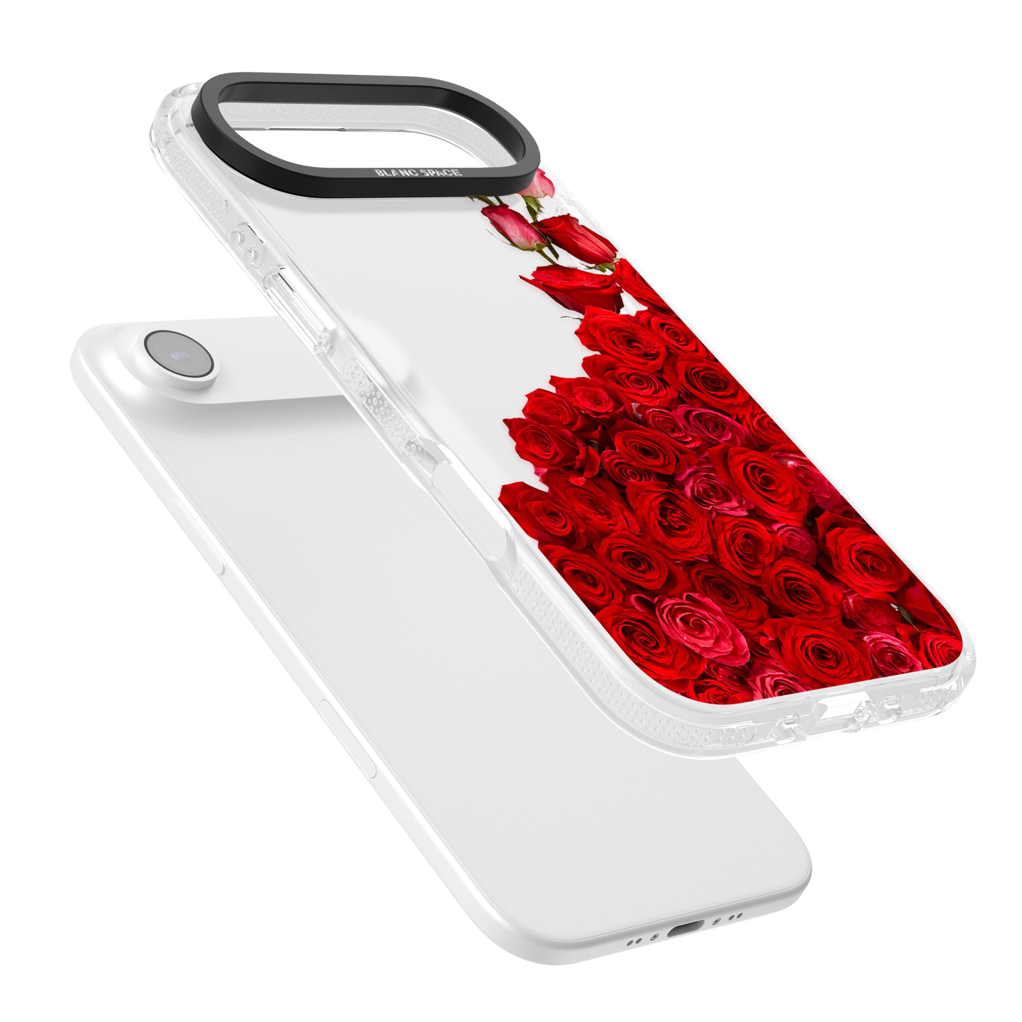 Floral Roses iPhone 17 Air Impact Air Clear Phone Case Colours
