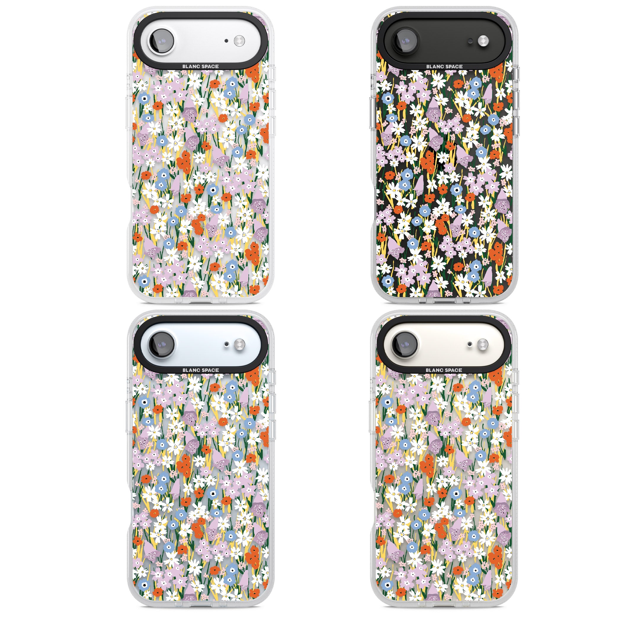 Vibrant Floral Garden iPhone 17 Air Impact Air Clear Phone Case APT Impact Protection