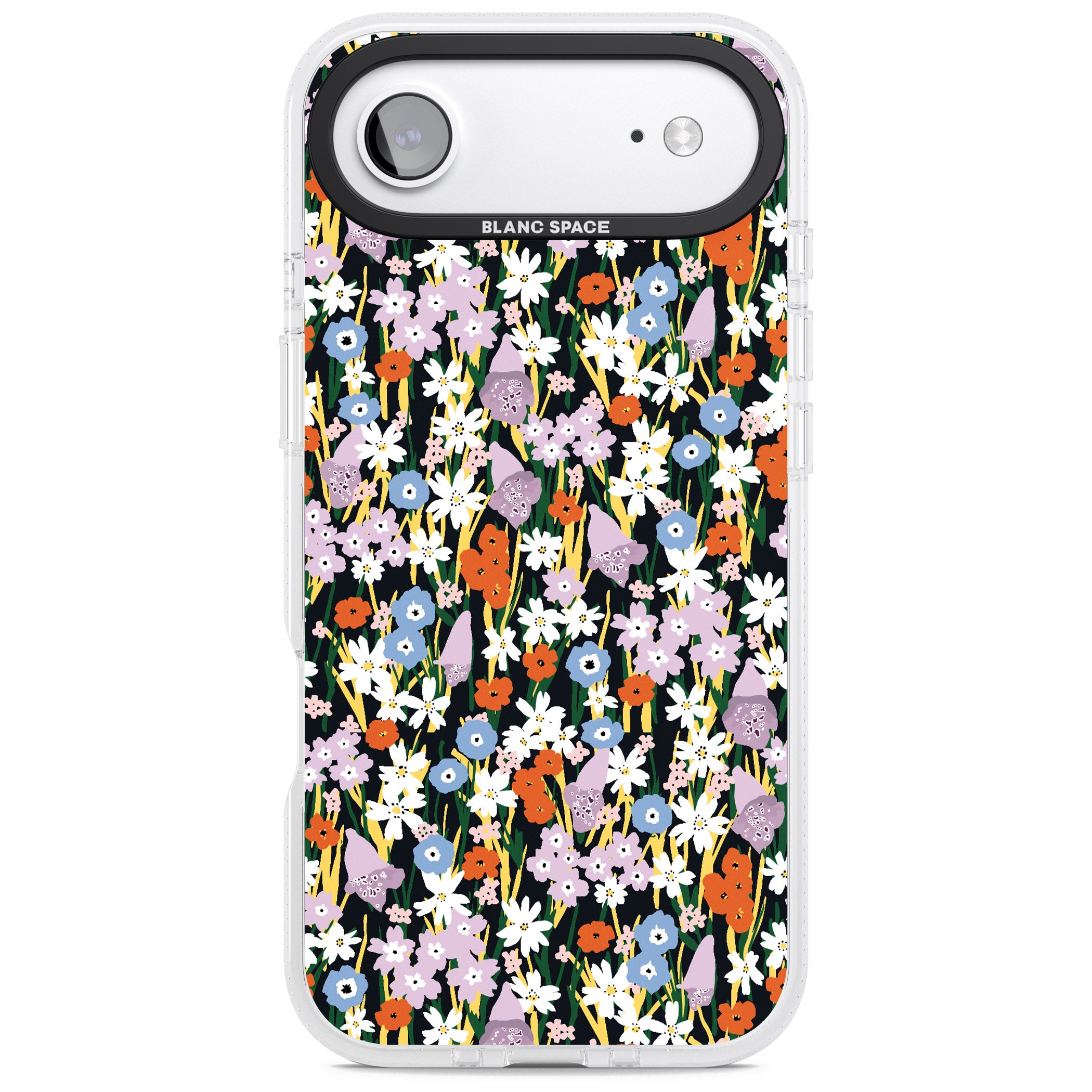 Energetic Floral Mix iPhone 17 Air Impact Air Clear Phone Case