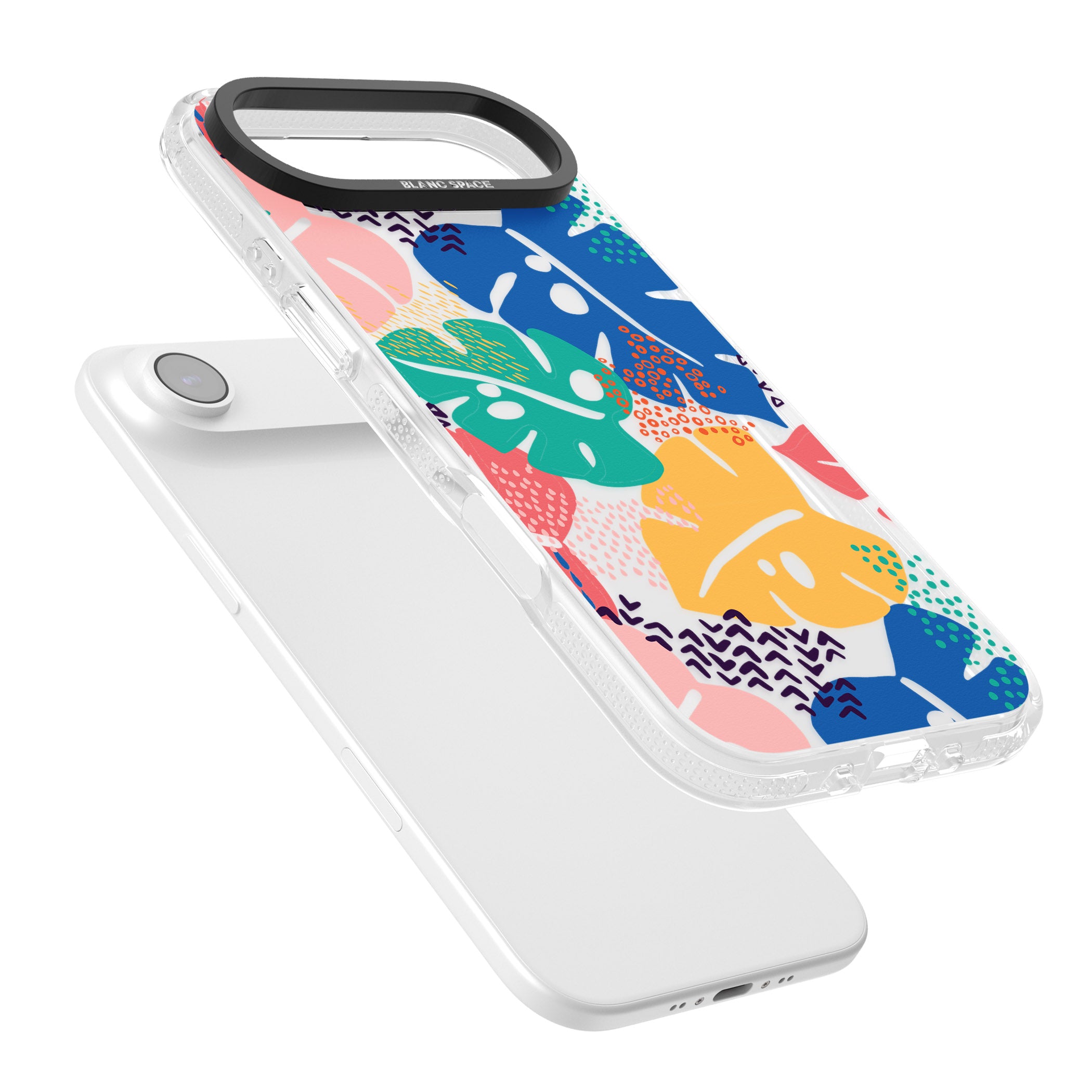 Vibrant Leaves iPhone 17 Air Impact Air Clear Phone Case Colours