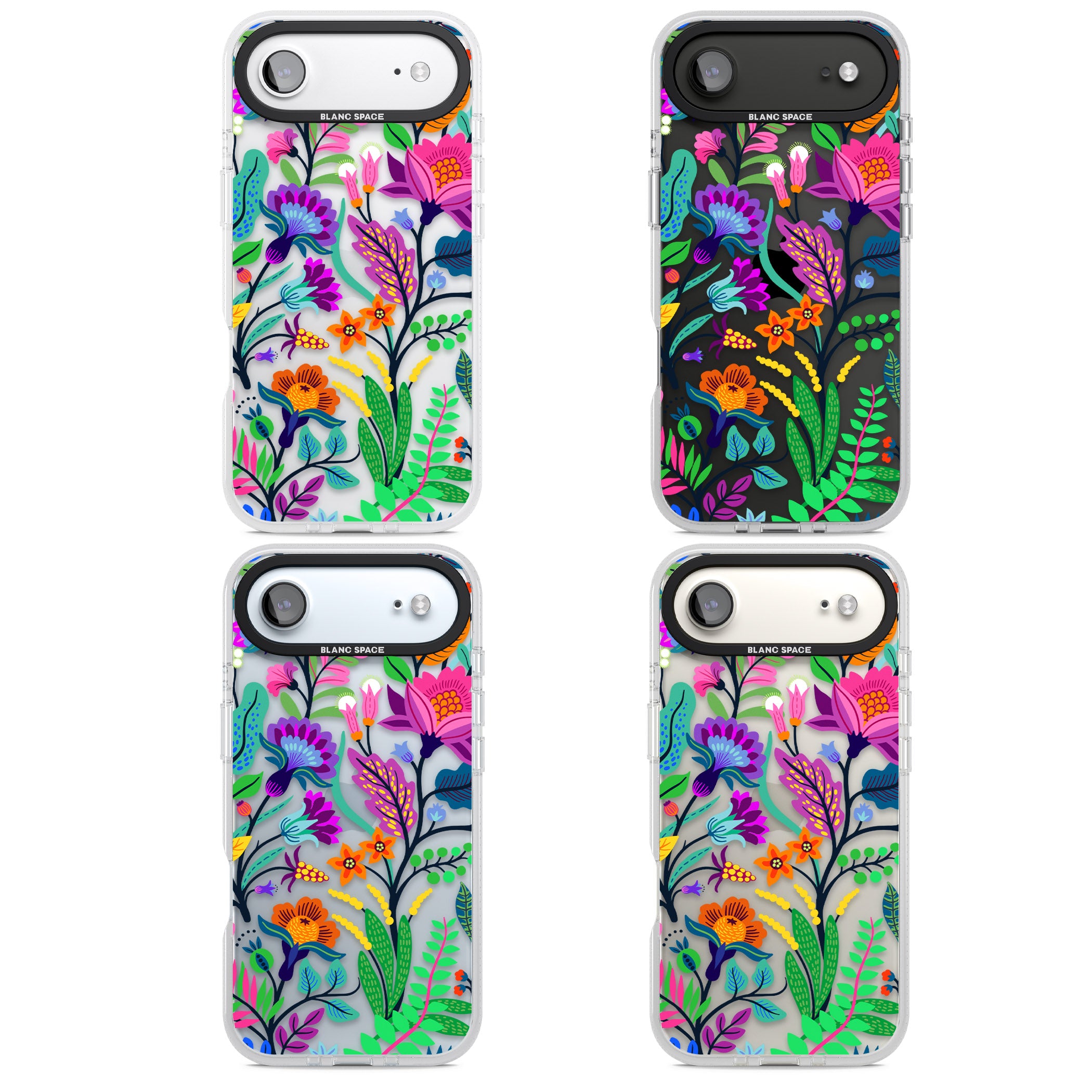 Floral Vibe iPhone 17 Air Impact Air Clear Phone Case APT Impact Protection
