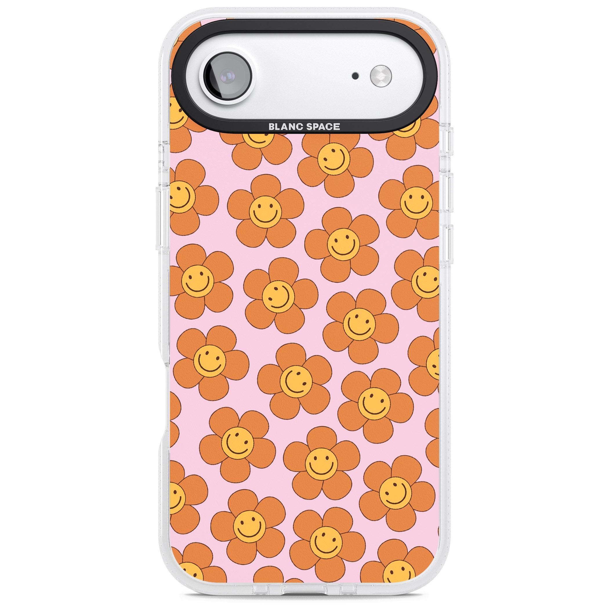 Floral Smiles iPhone 17 Air Impact Air Clear Phone Case