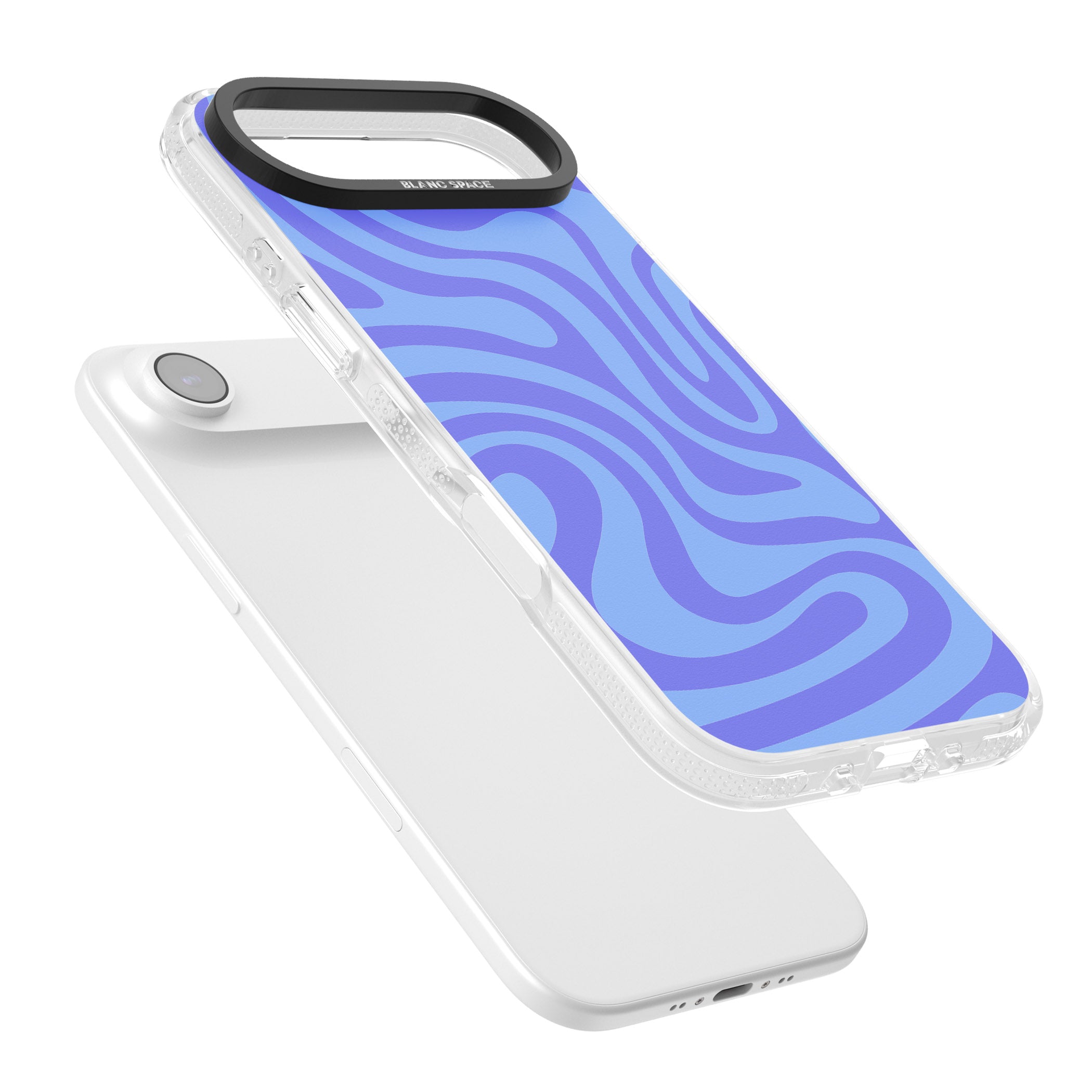 Tranquil Waves iPhone 17 Air Impact Air Clear Phone Case Colours