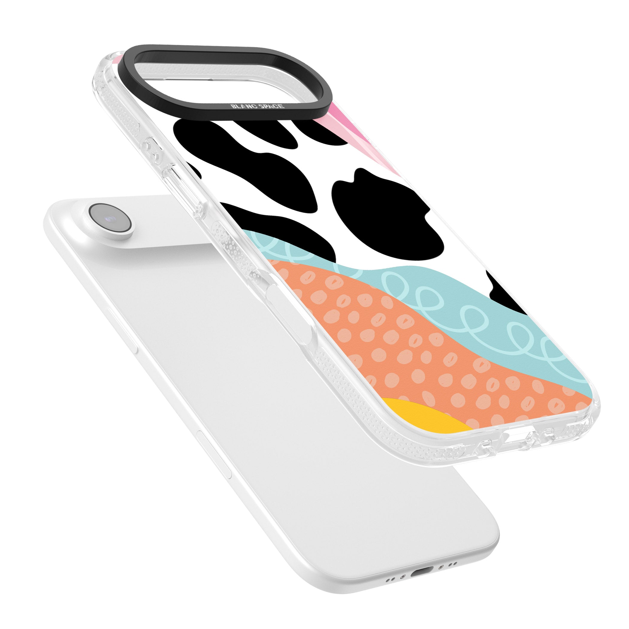 Abstract Elegance iPhone 17 Air Impact Air Clear Phone Case Colours