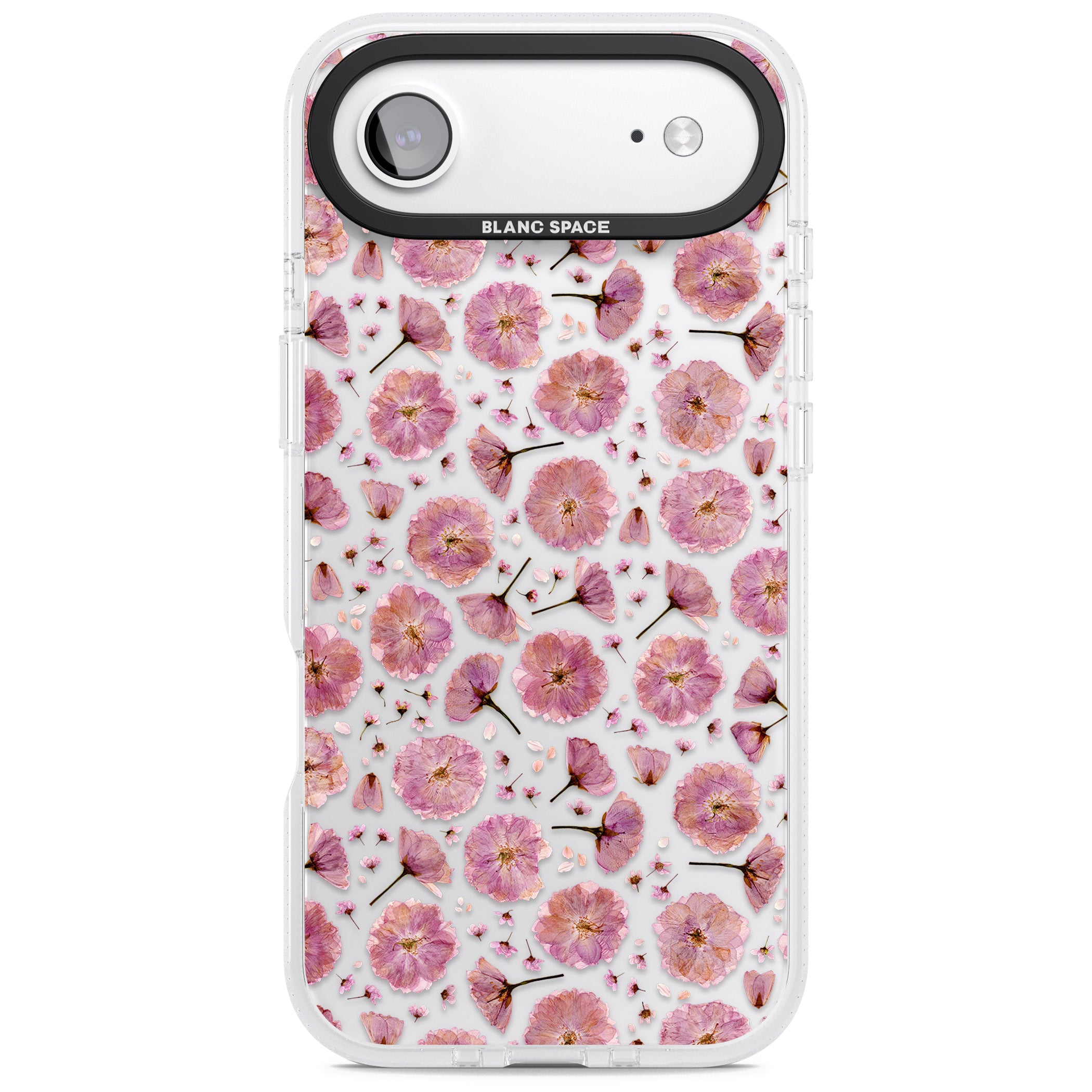 Pink Florals & Blossom iPhone 17 Air Impact Air Clear Phone Case