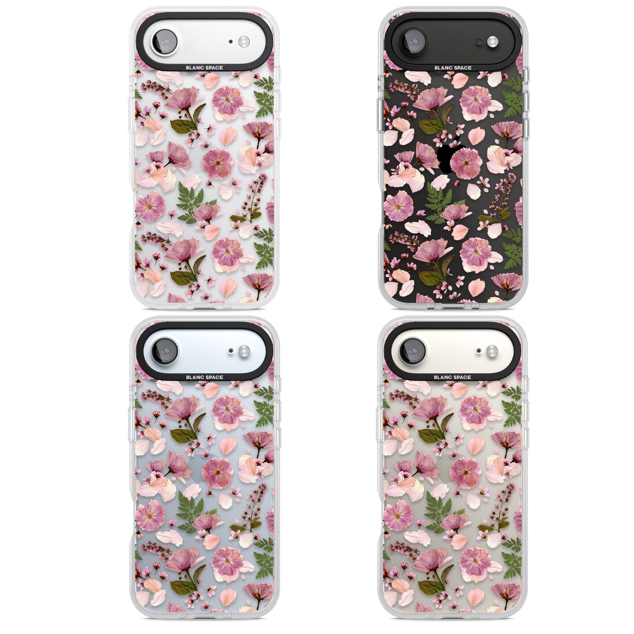 Floral Fantasy Menagerie iPhone 17 Air Impact Air Clear Phone Case APT Impact Protection
