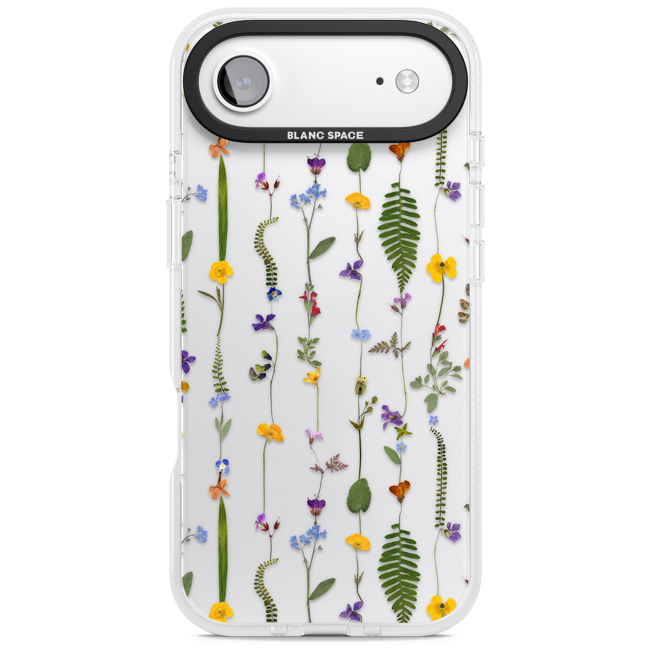 Wildflower Chain iPhone 17 Air Impact Air Clear Phone Case