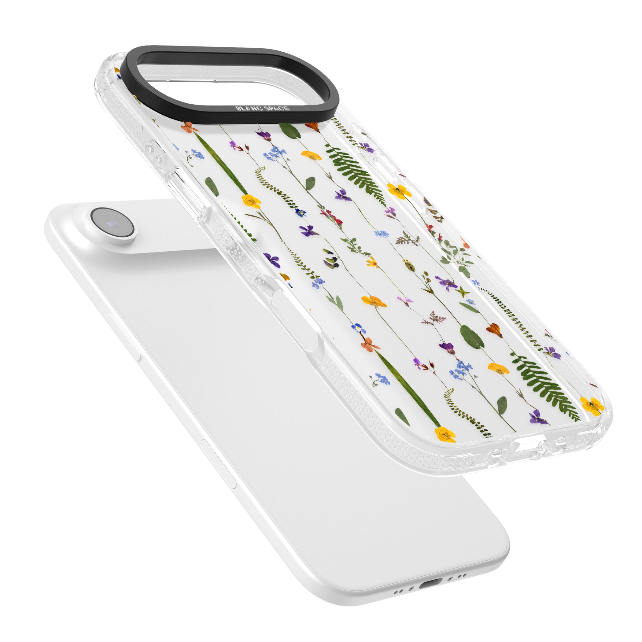 Wildflower Chain iPhone 17 Air Impact Air Clear Phone Case Colours