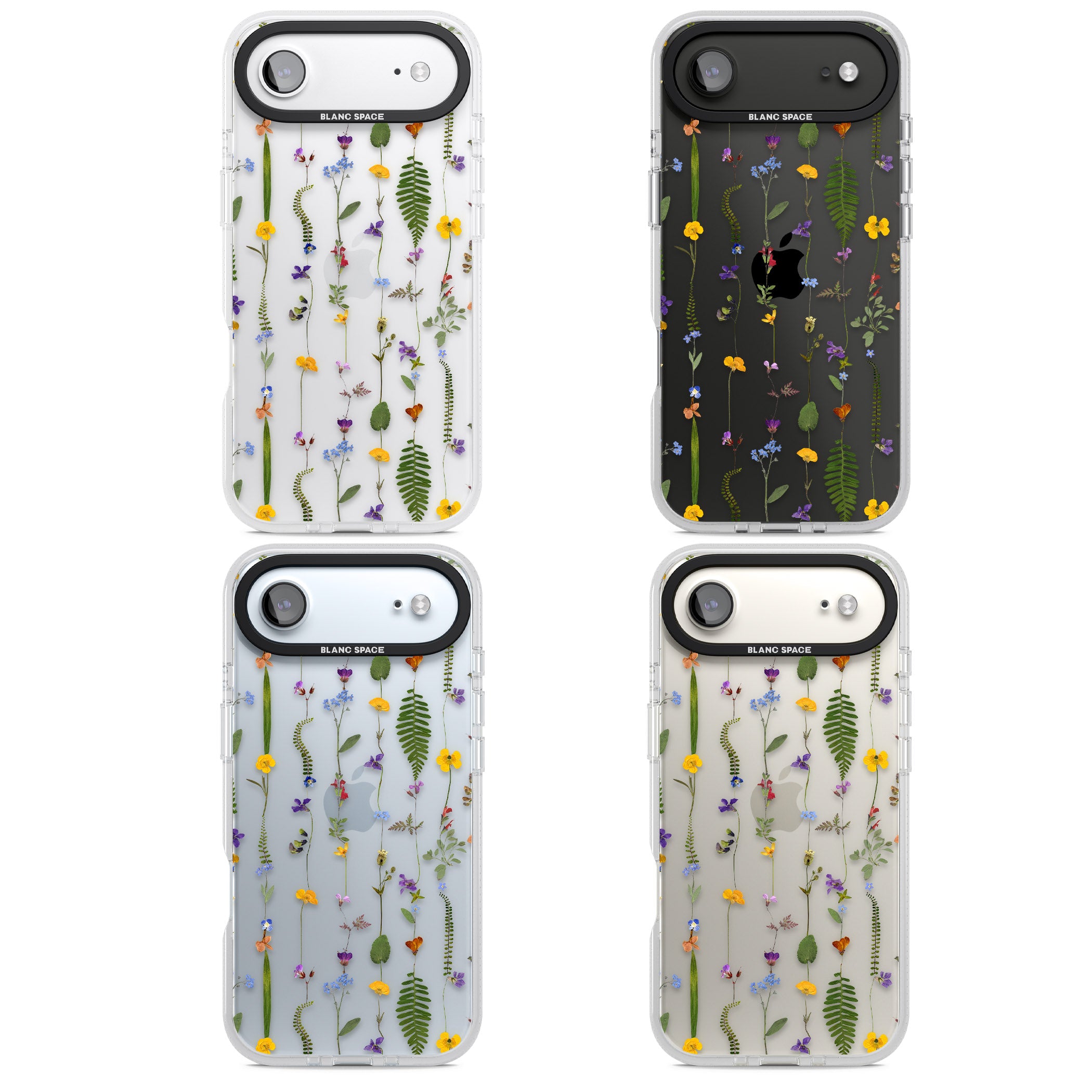 Wildflower Chain iPhone 17 Air Impact Air Clear Phone Case APT Impact Protection