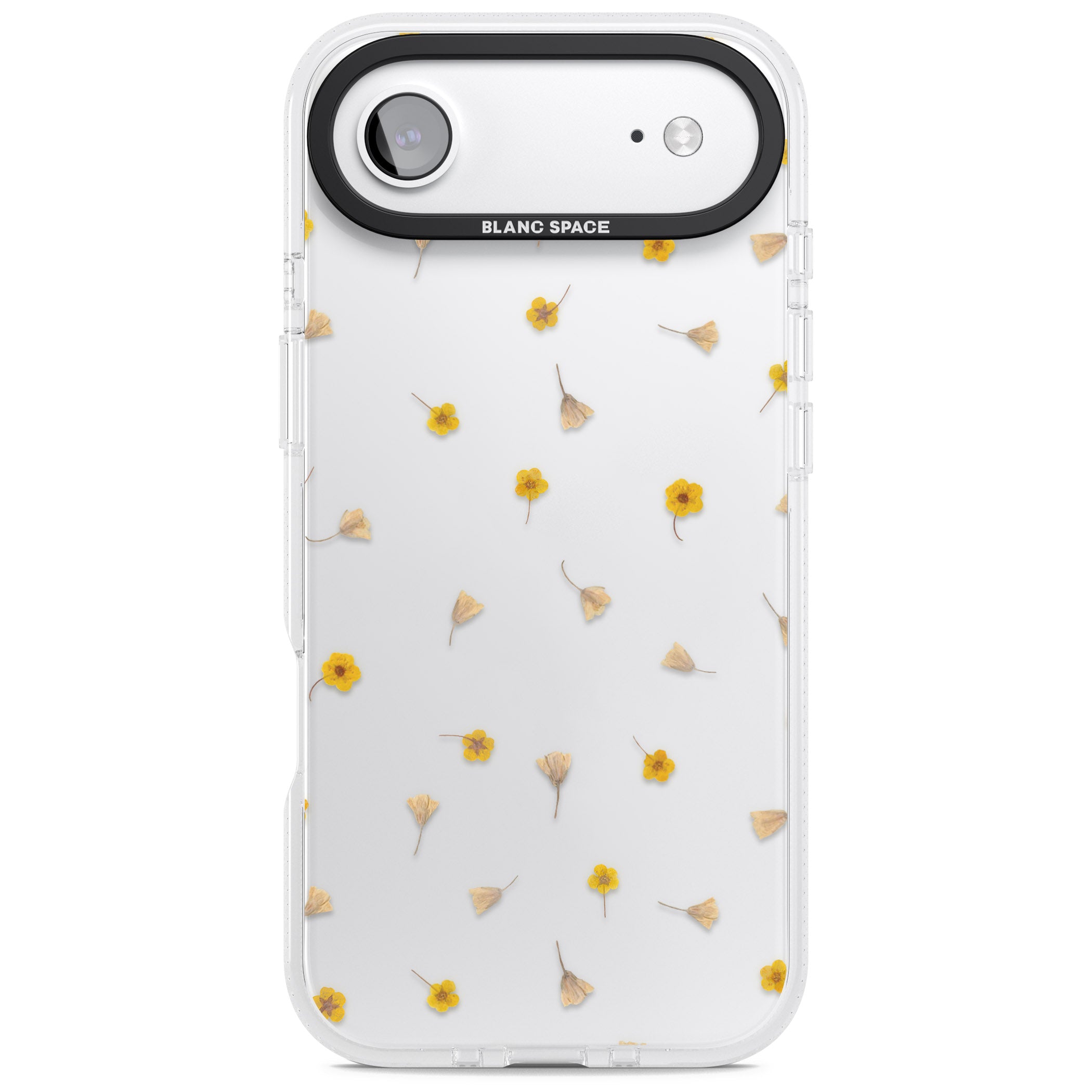 Tiny Yellow Flower iPhone 17 Air Impact Air Clear Phone Case