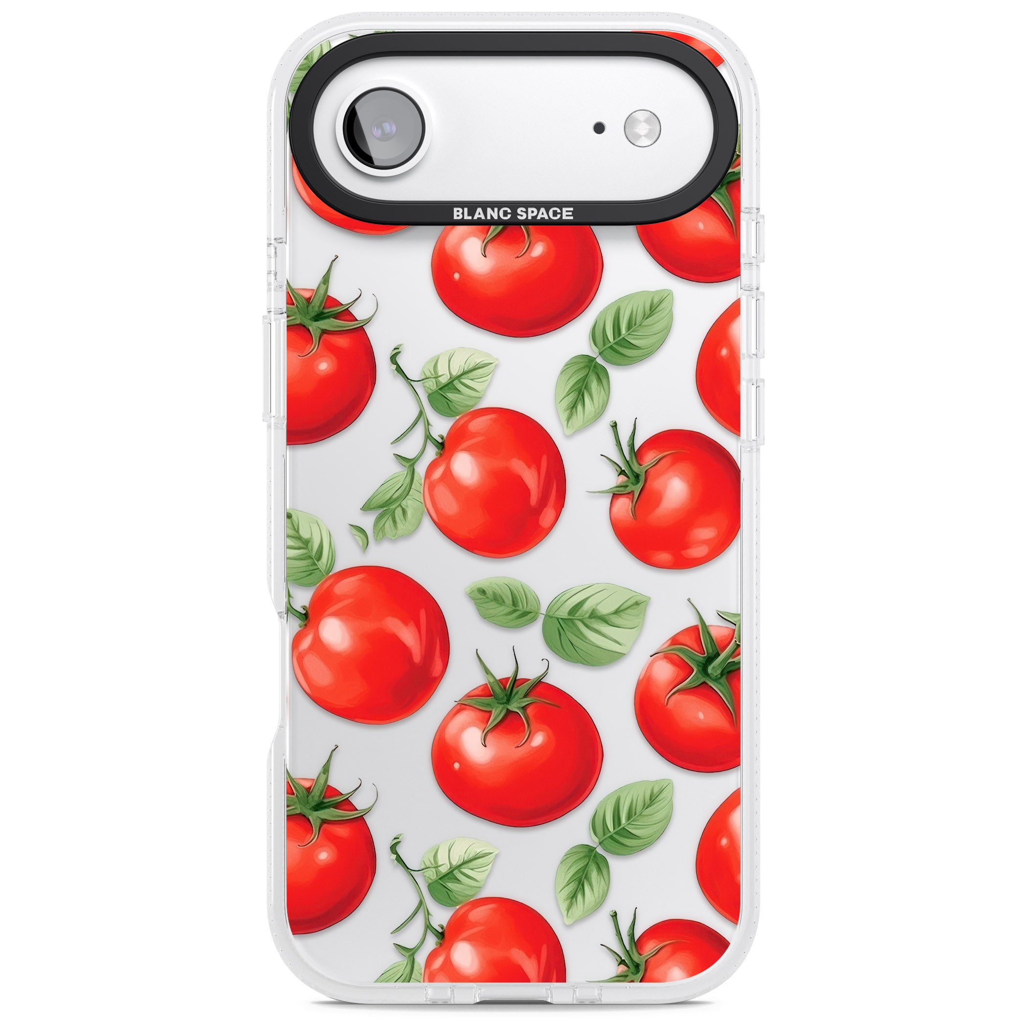 Tomato Pattern iPhone 17 Air Impact Air Clear Phone Case