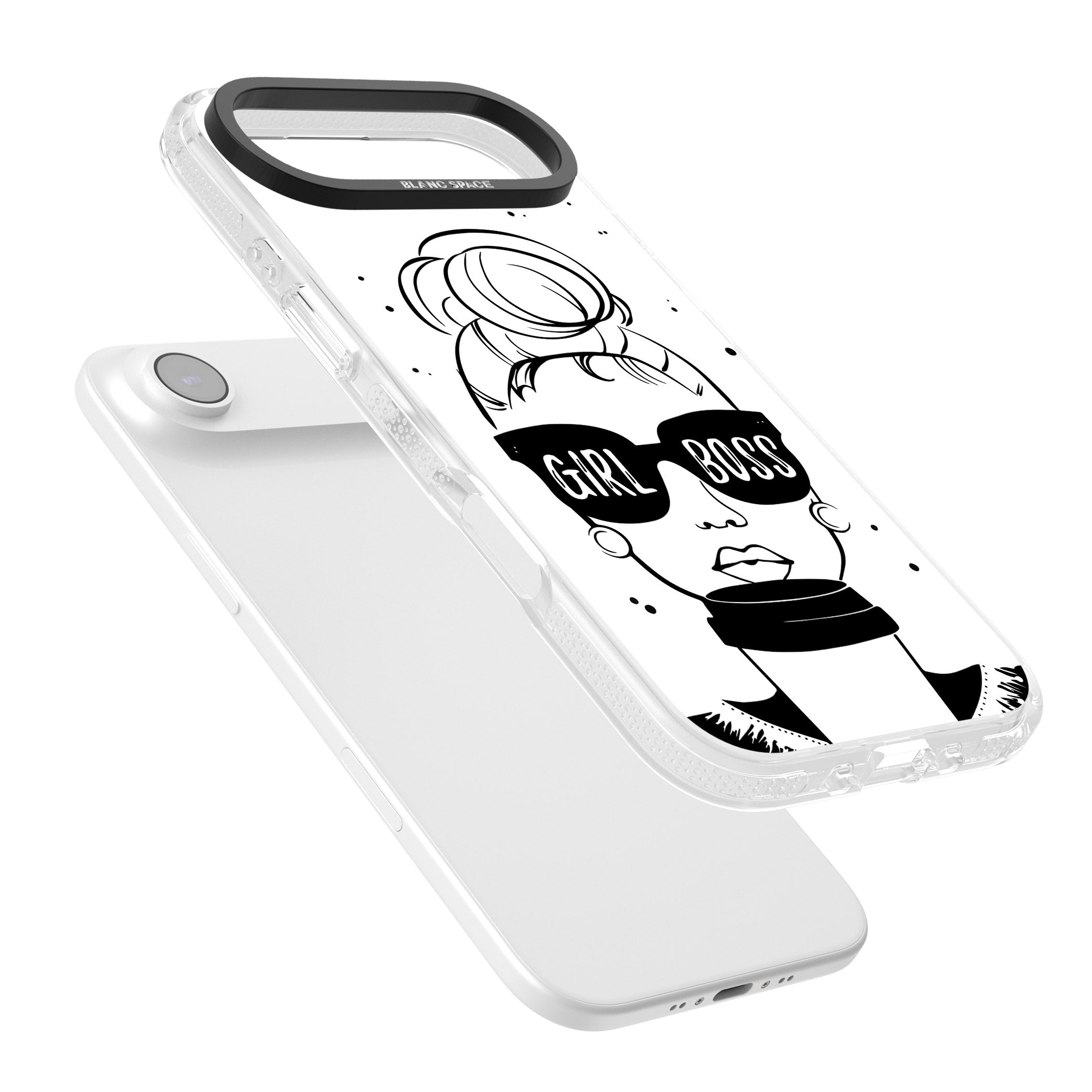 Girl Boss iPhone 17 Air Impact Air Clear Phone Case Colours