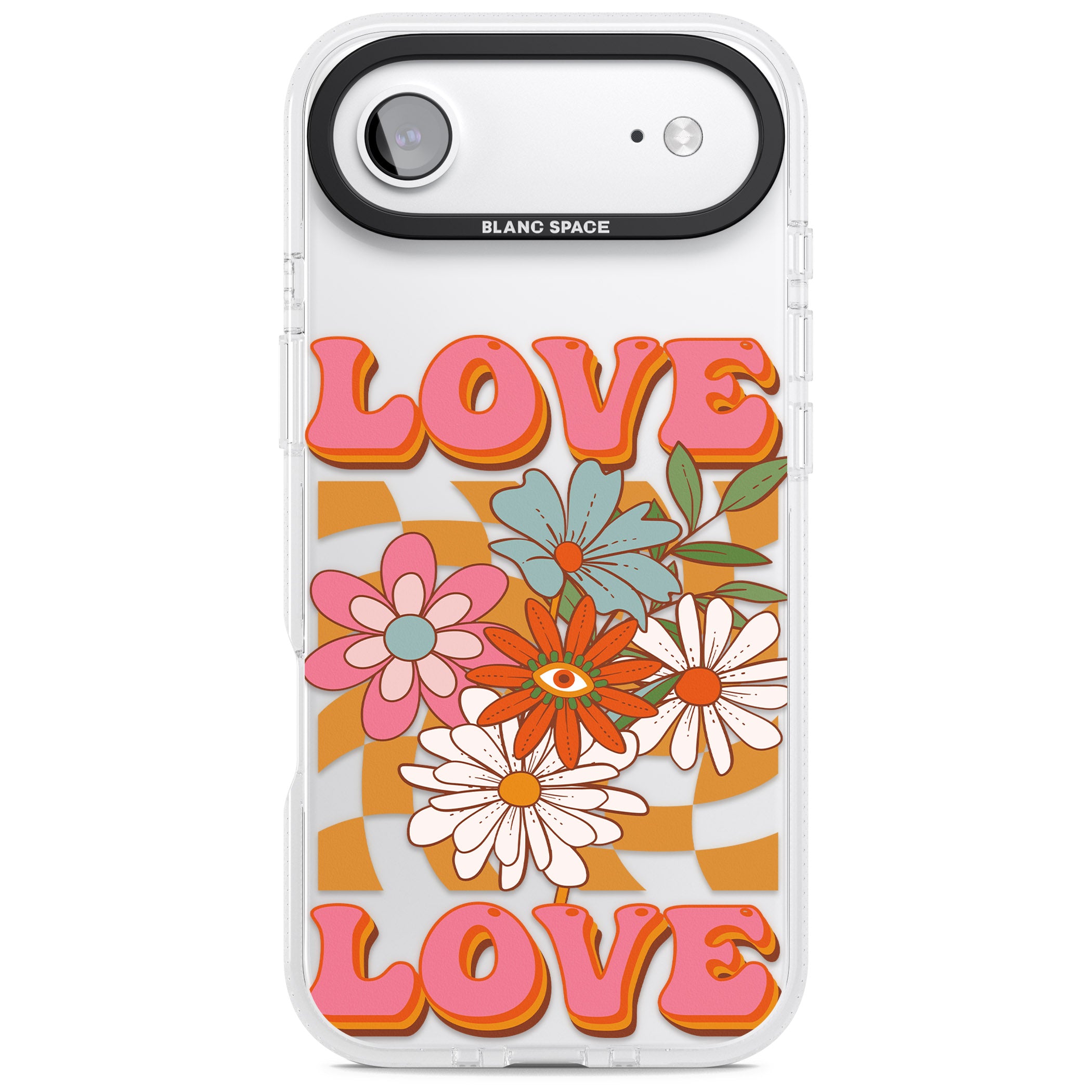 Love Bloom iPhone 17 Air Impact Air Clear Phone Case