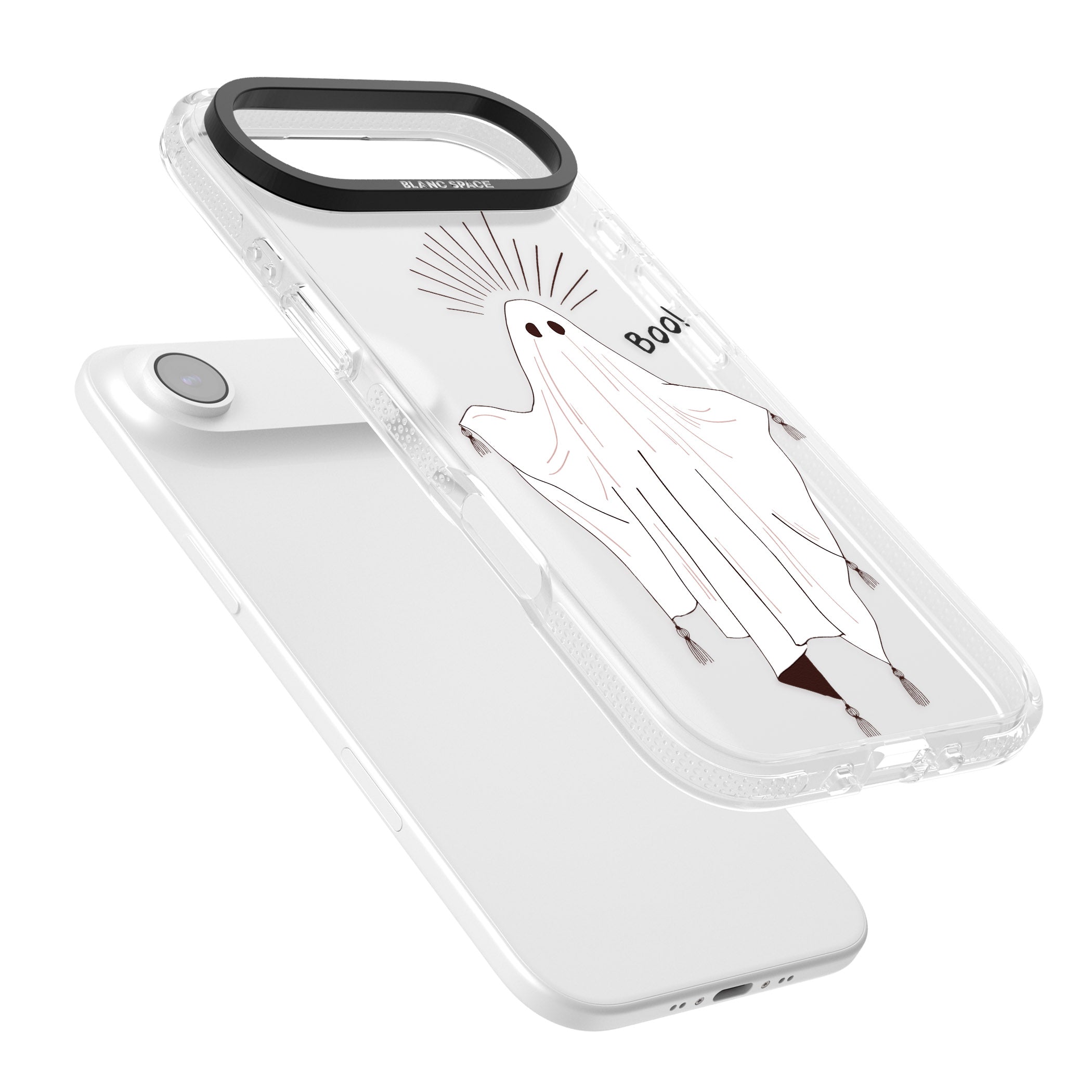 Boo! iPhone 17 Air Impact Air Clear Phone Case Colours