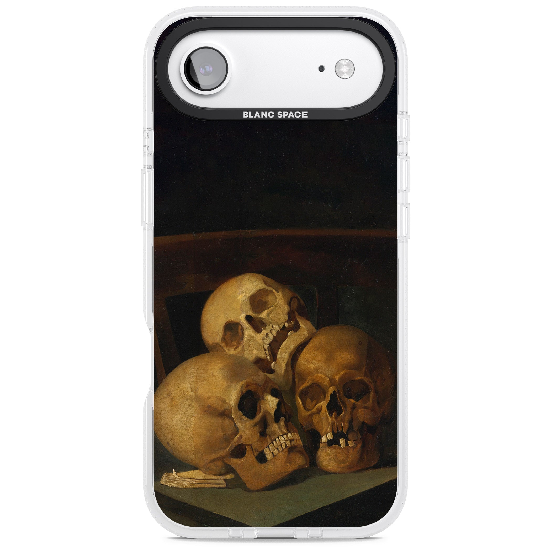 Still Life Of Three Skulls iPhone 17 Air Impact Air Clear Phone Case