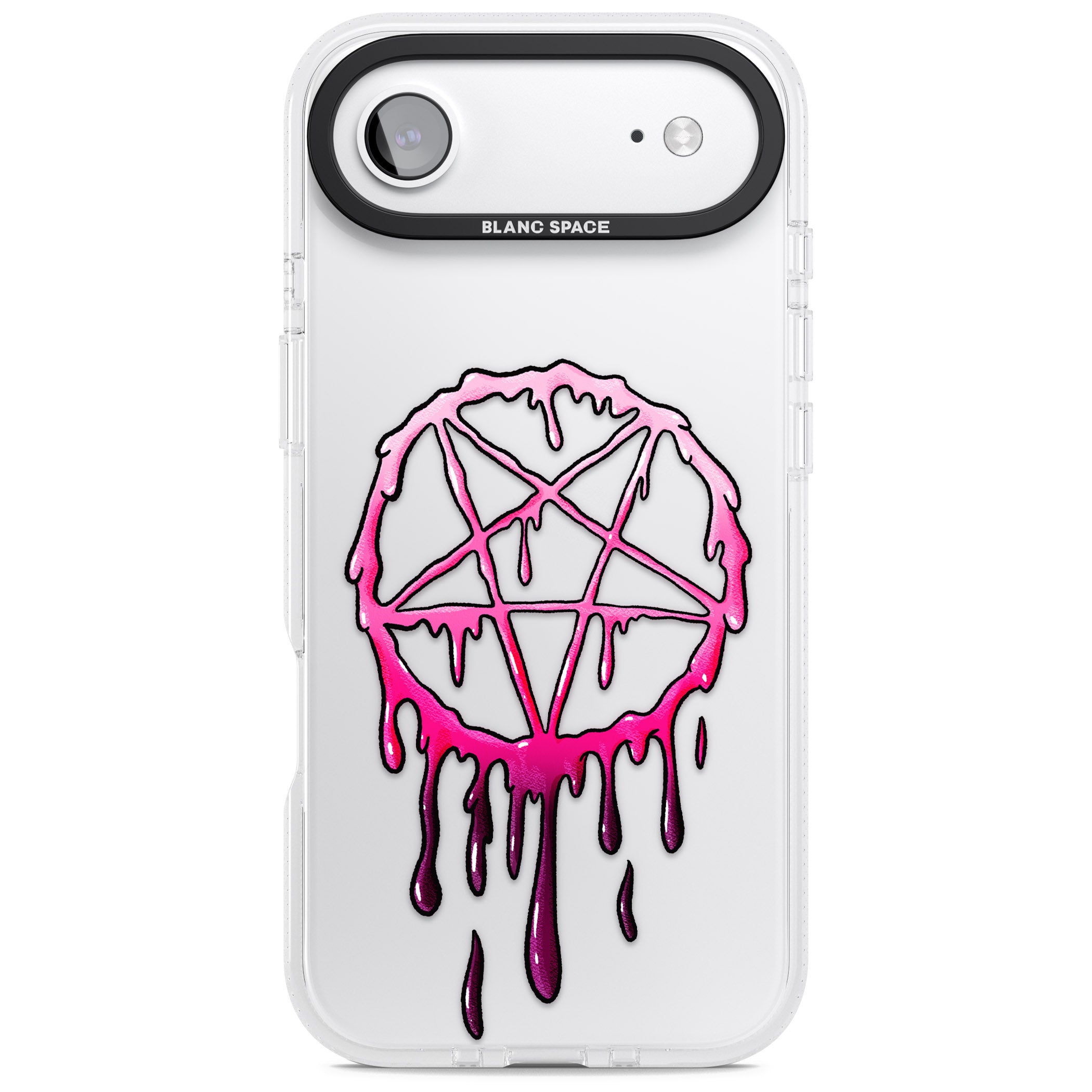 Pentagram Of Blood iPhone 17 Air Impact Air Clear Phone Case