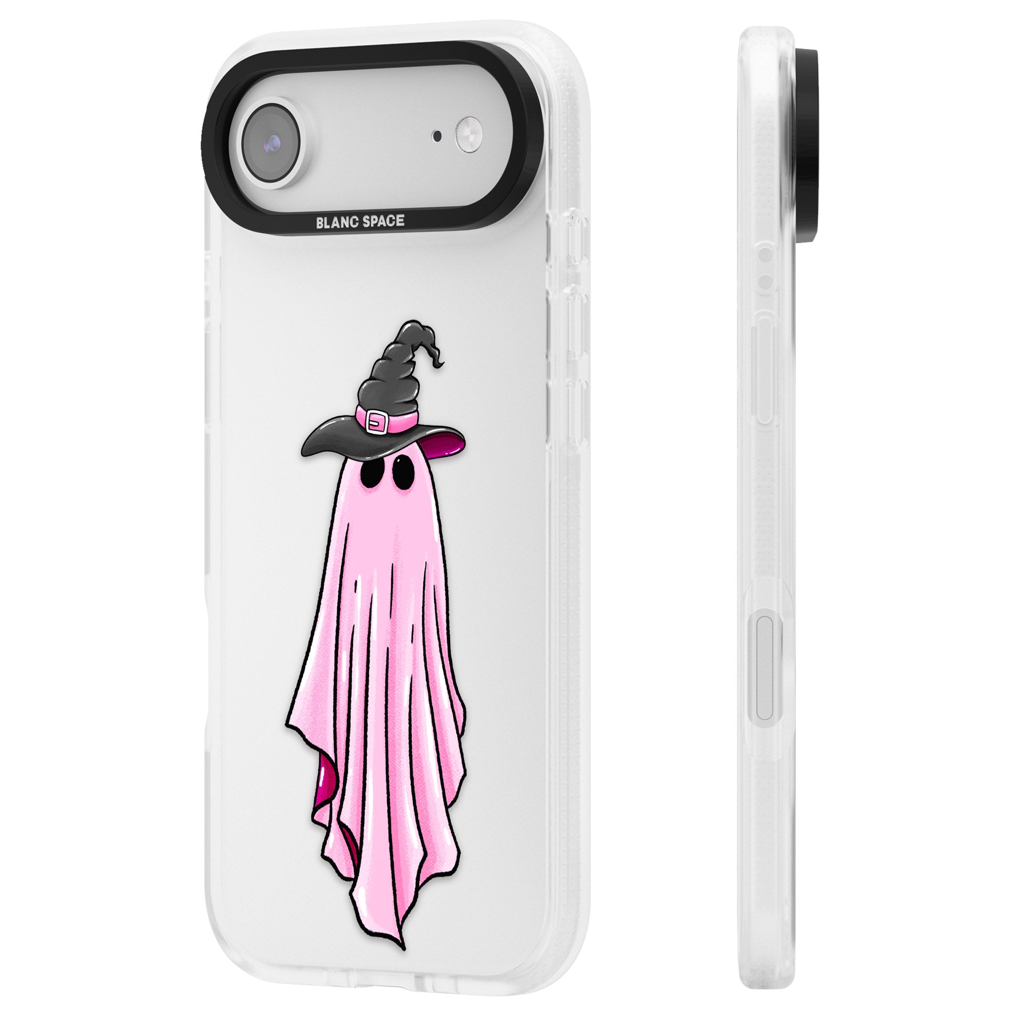 New Hat Day iPhone 17 Air Impact Air Clear Phone Case Side Profile