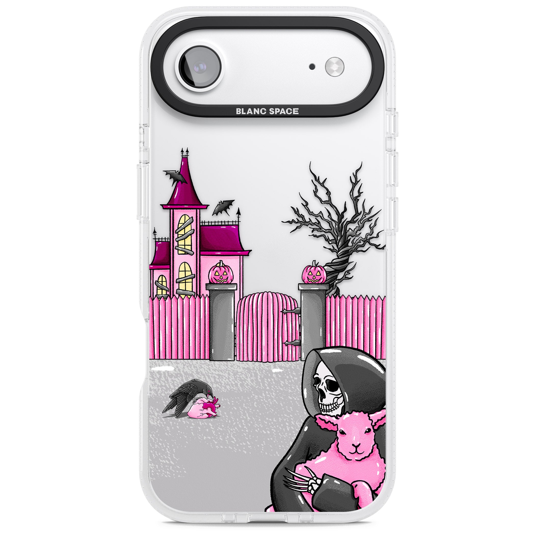 Left With My Heart iPhone 17 Air Impact Air Clear Phone Case