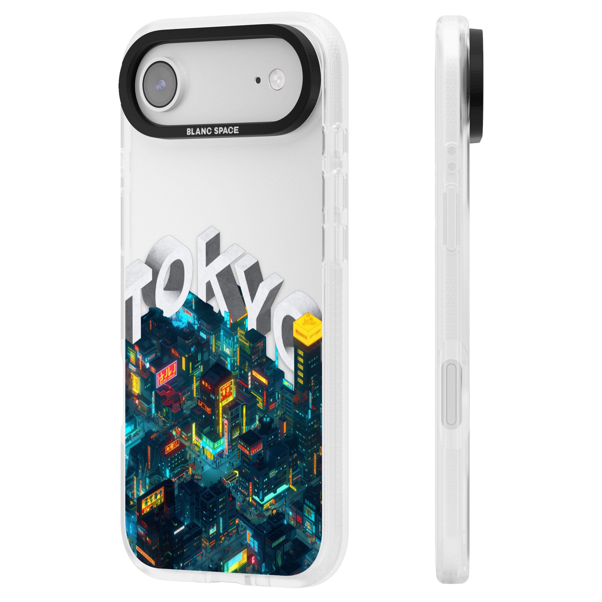 Tokyo iPhone 17 Air Impact Air Clear Phone Case Side Profile