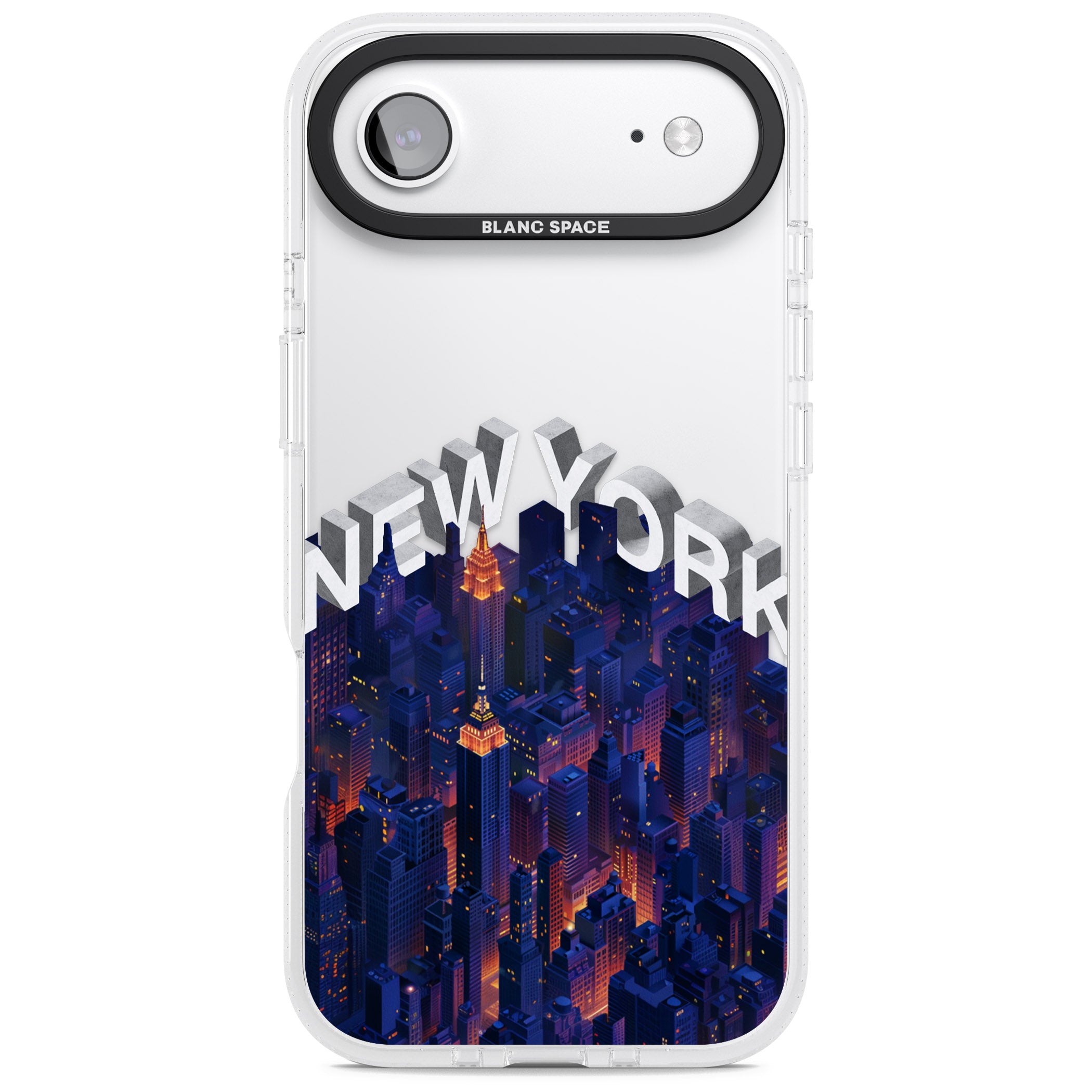New York City iPhone 17 Air Impact Air Clear Phone Case