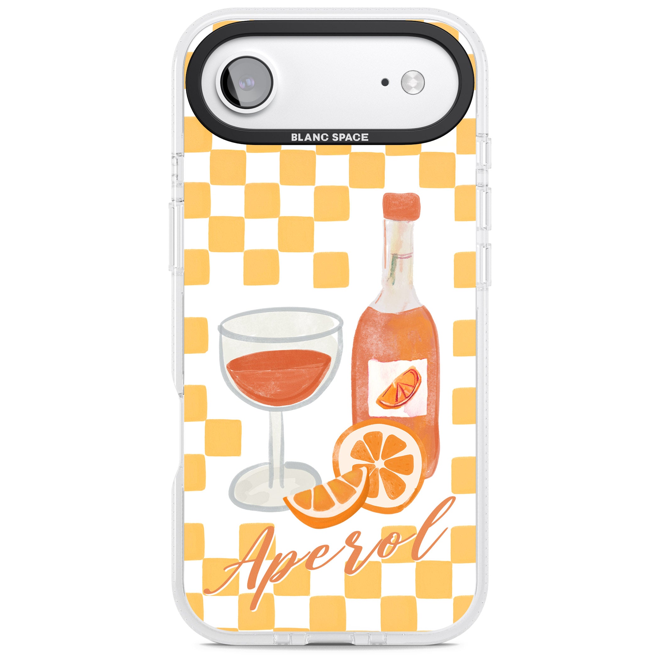 Checked Spritz iPhone 17 Air Impact Air Clear Phone Case