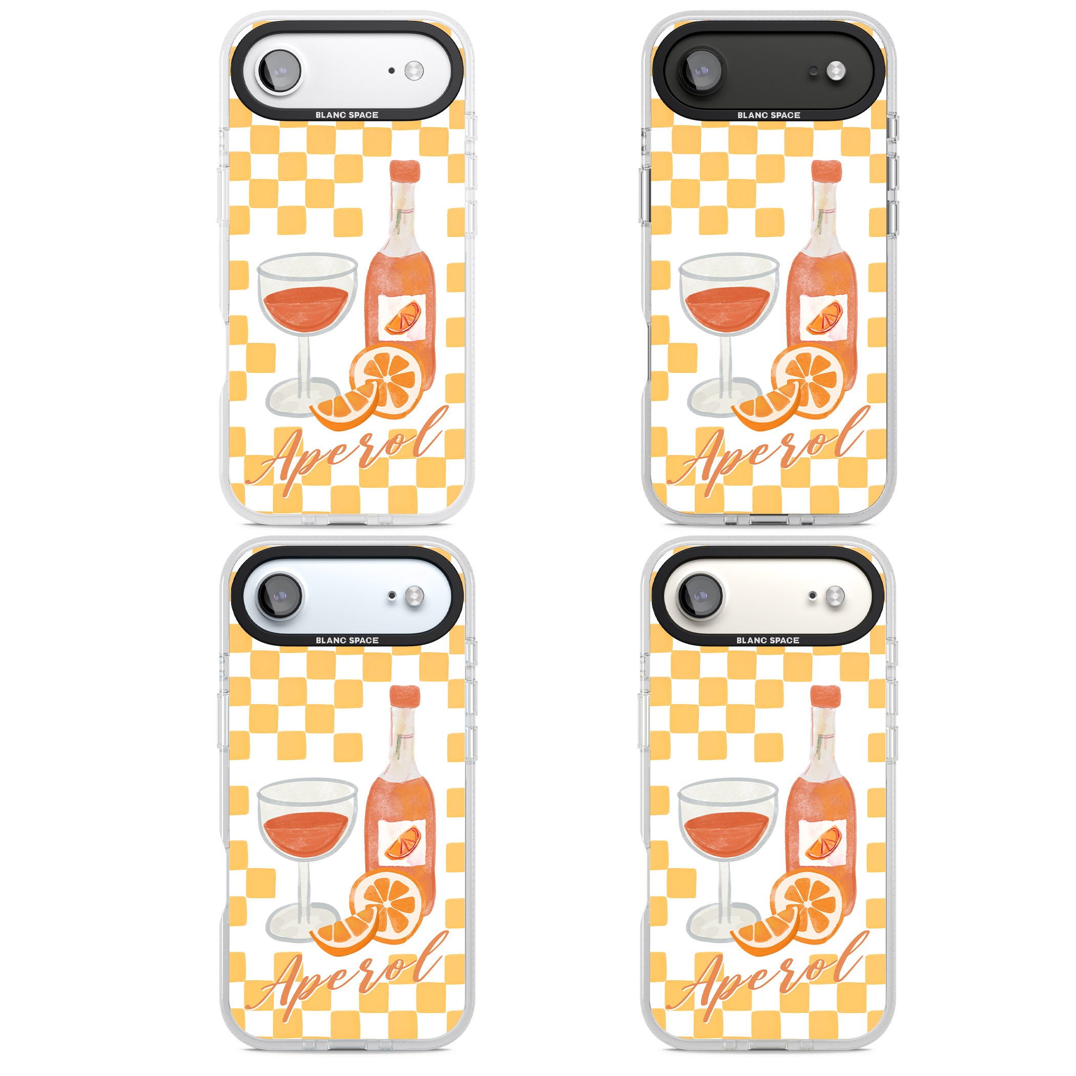 Checked Spritz iPhone 17 Air Impact Air Clear Phone Case APT Impact Protection