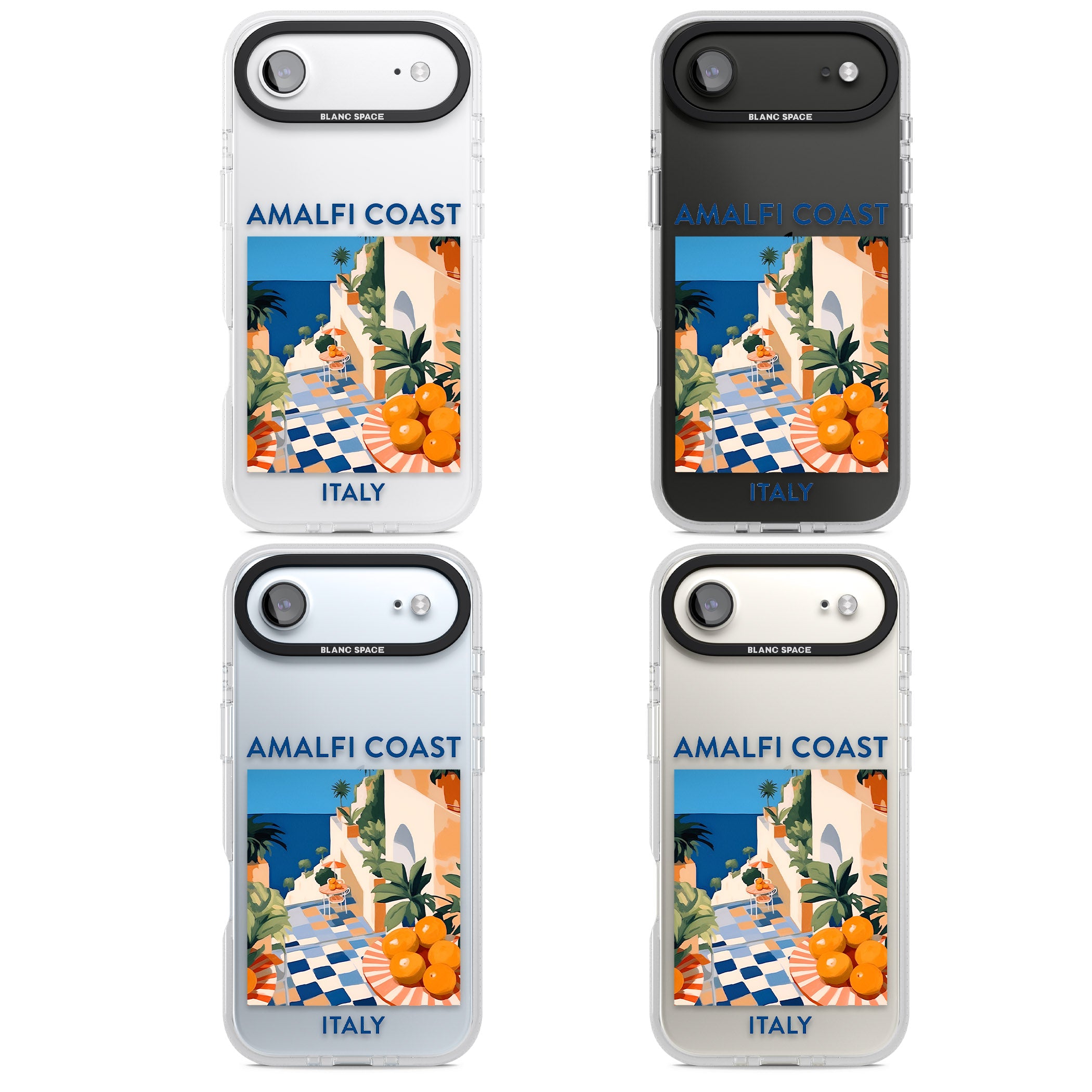 Amalfi Coast iPhone 17 Air Impact Air Clear Phone Case APT Impact Protection