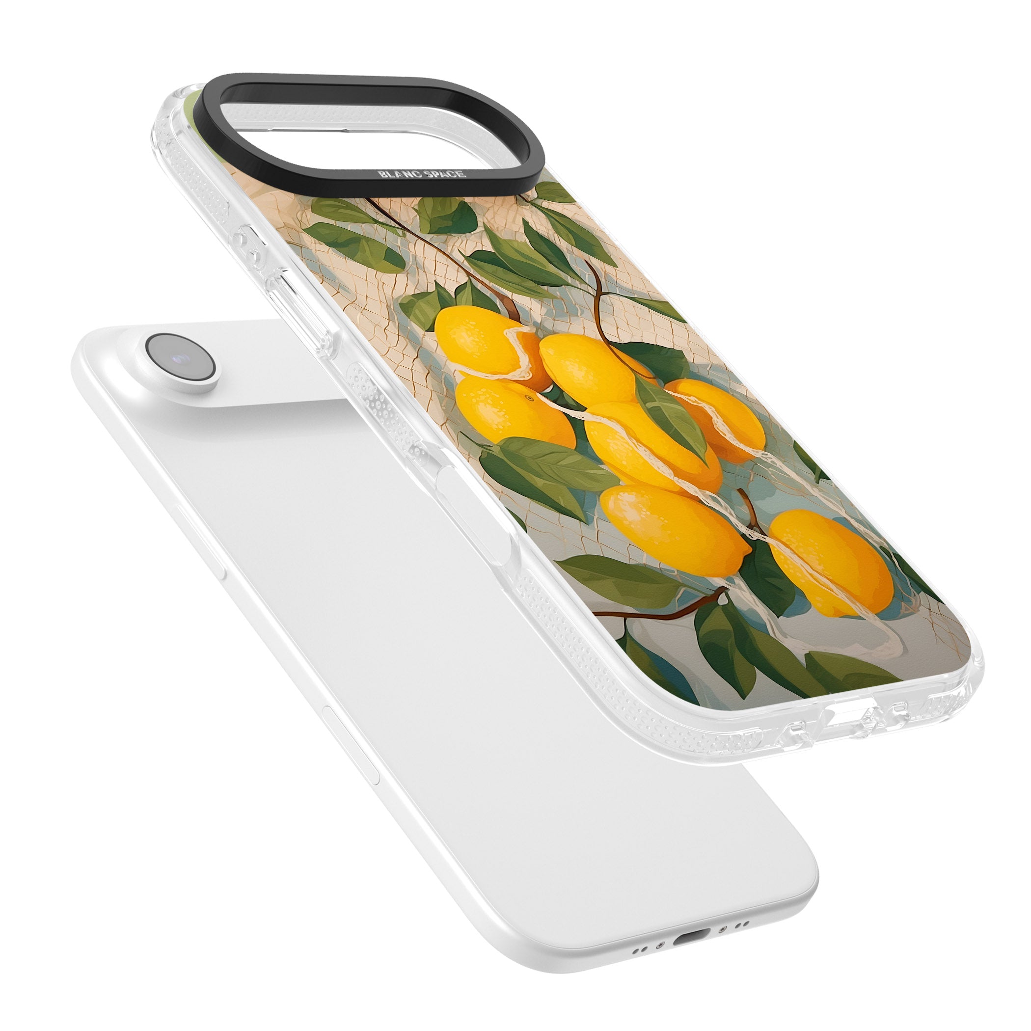 Lemon Vines iPhone 17 Air Impact Air Clear Phone Case Colours
