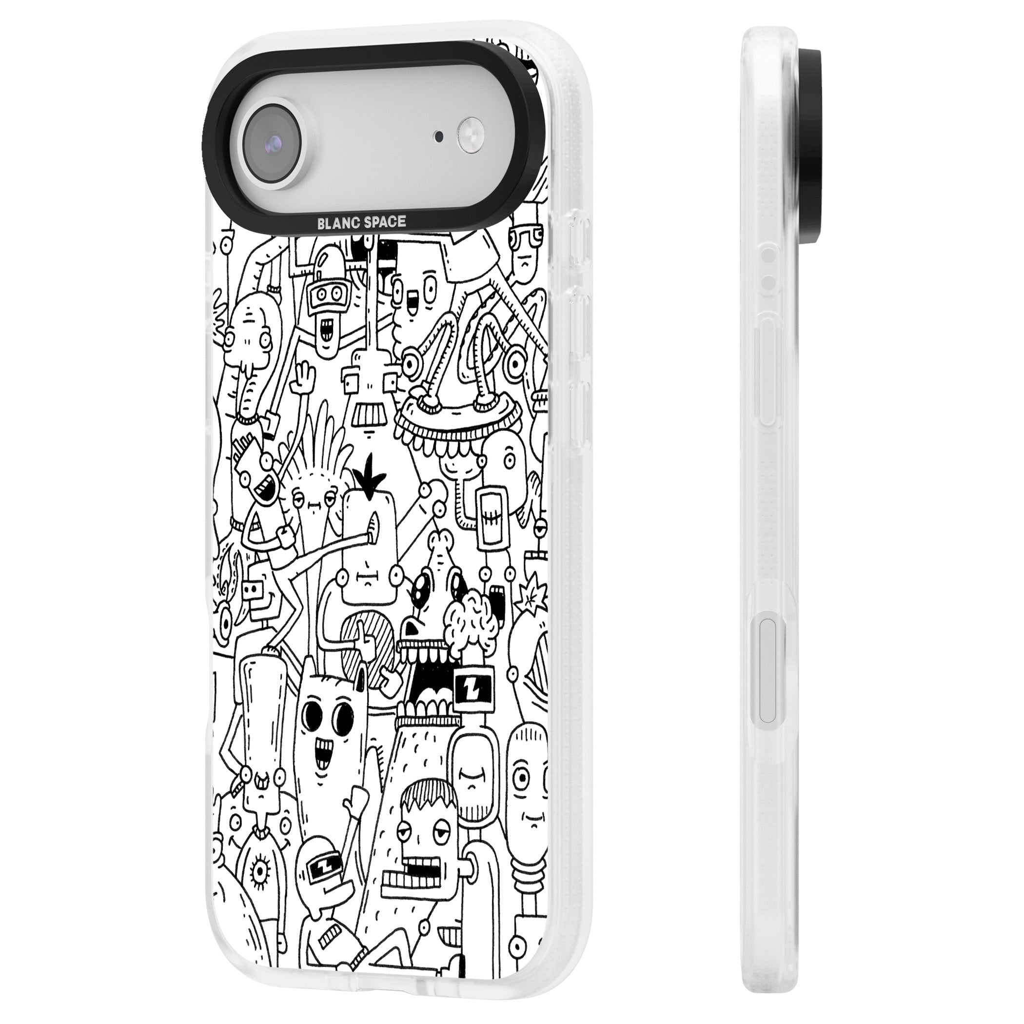 Stack Original iPhone 17 Air Impact Air Clear Phone Case Side Profile