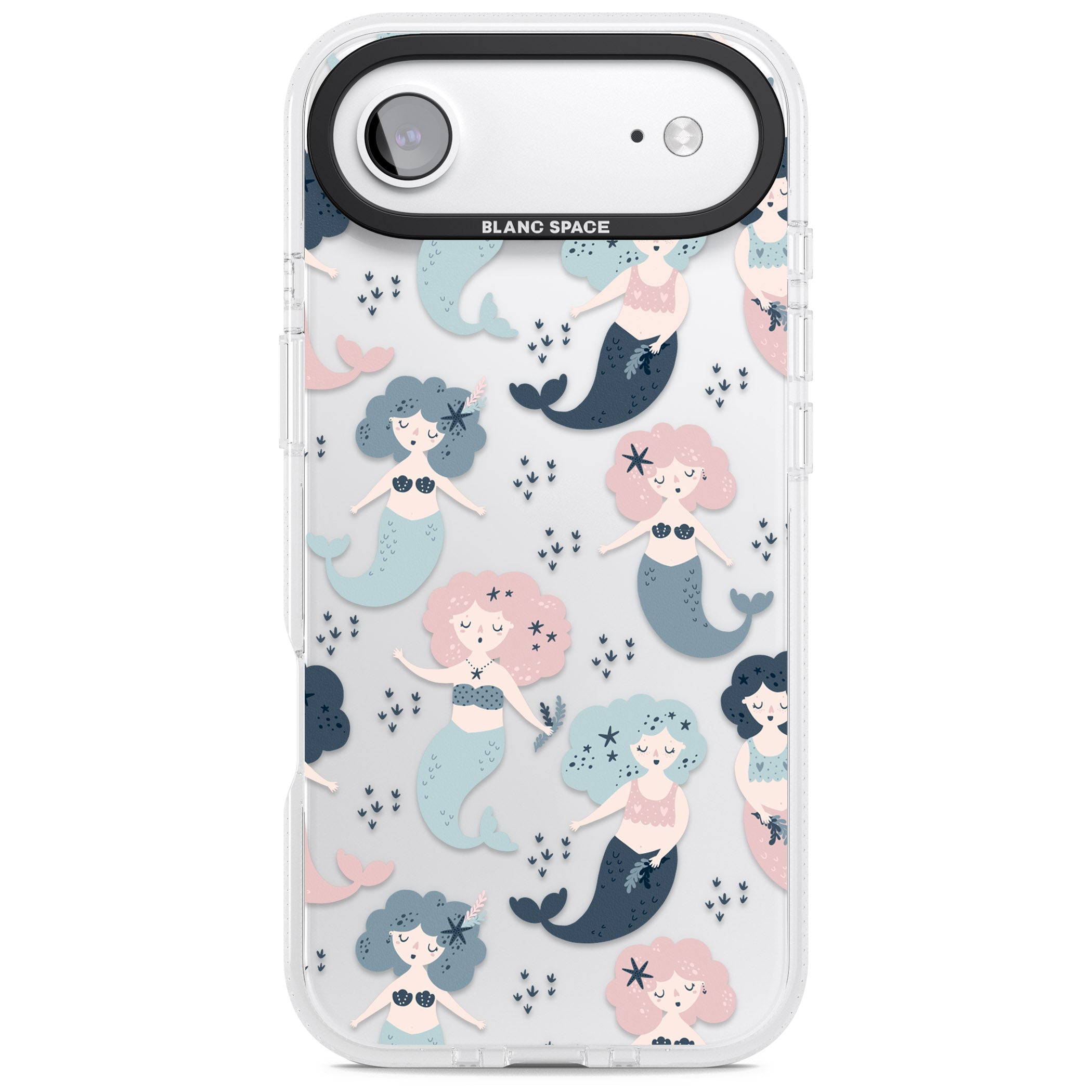 Pastel Mermaids iPhone 17 Air Impact Air Clear Phone Case