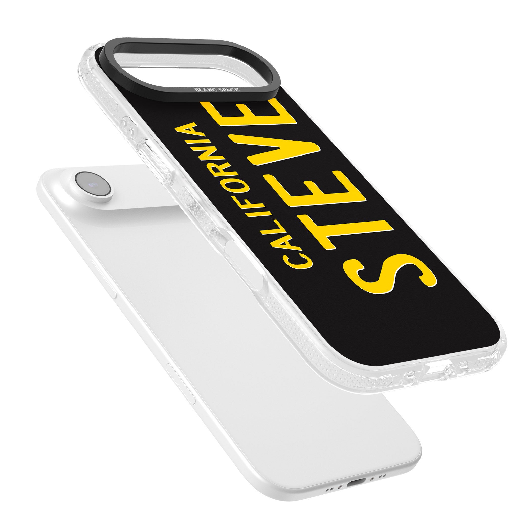 Personalised Vintage California License Plate iPhone 17 Air Impact Air Clear Phone Case Colours