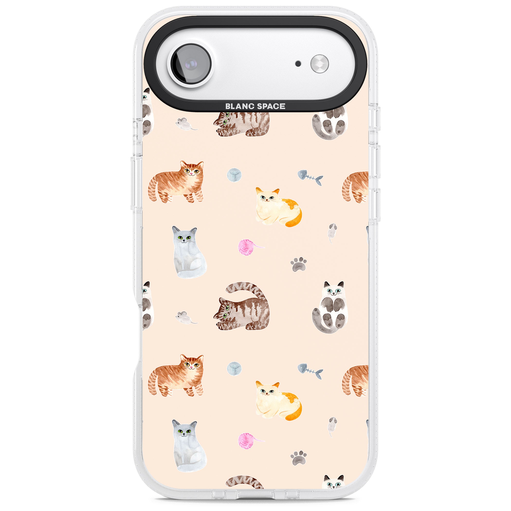 Cat Playground iPhone 17 Air Impact Air Clear Phone Case