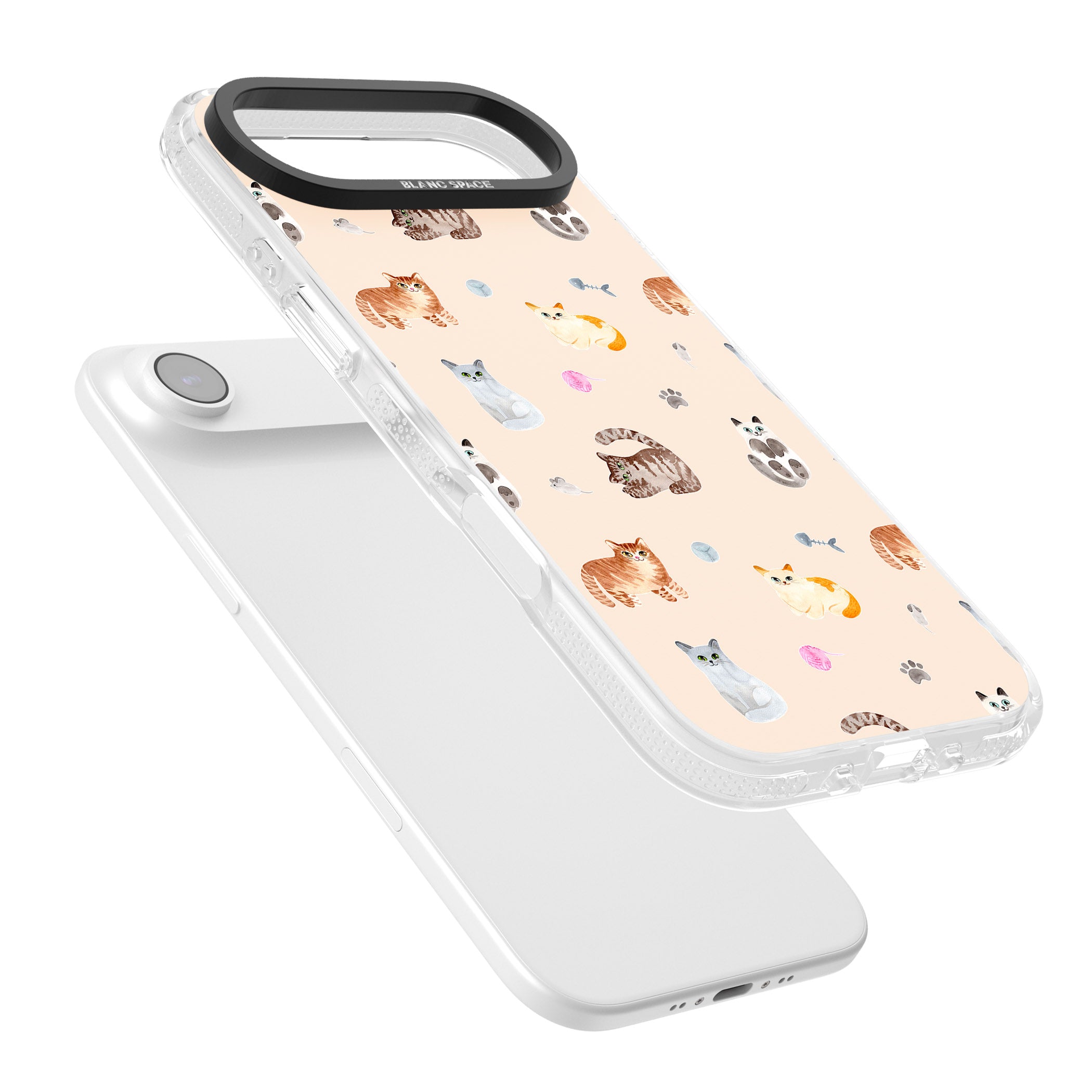 Cat Playground iPhone 17 Air Impact Air Clear Phone Case Colours