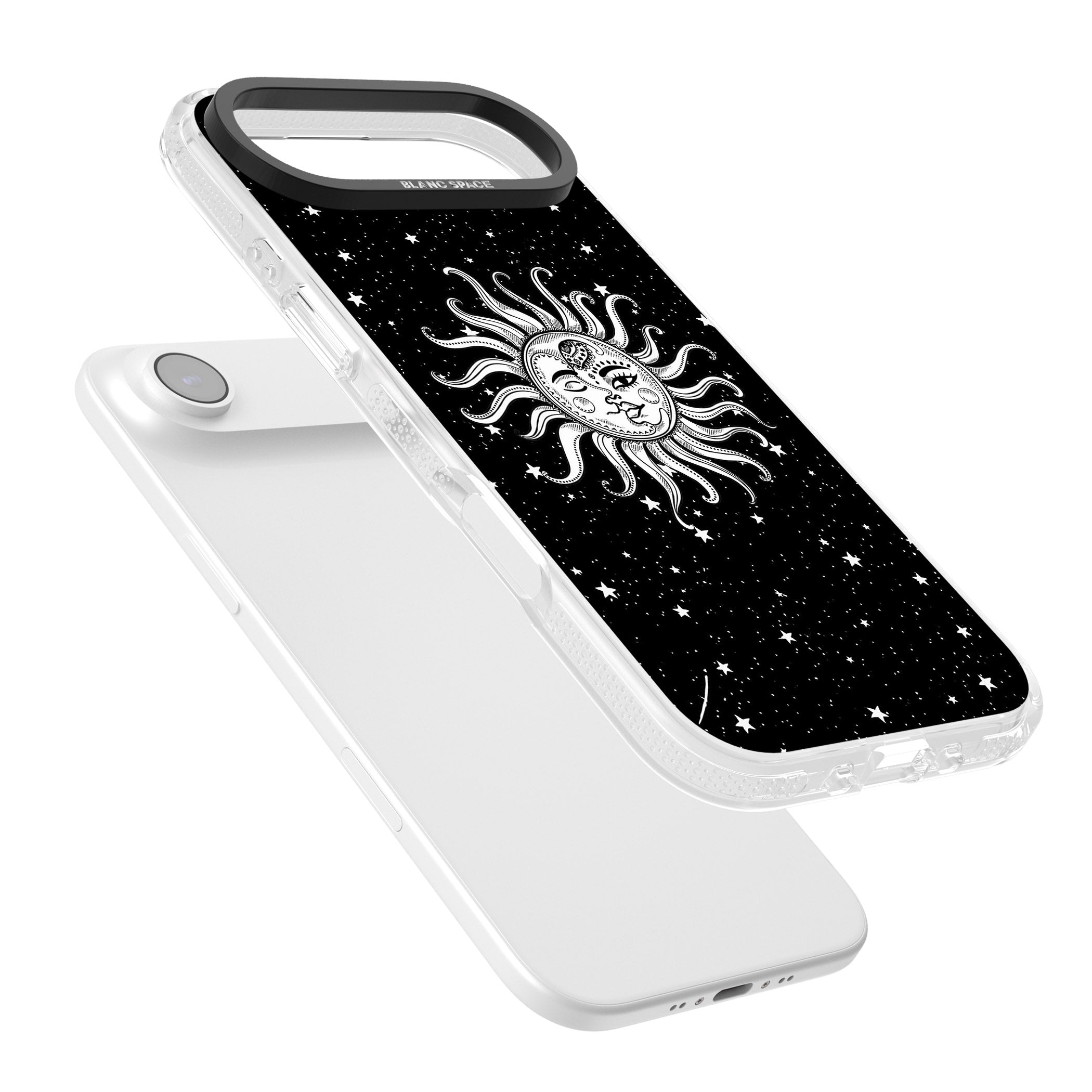 Mystic Sun Moon iPhone 17 Air Impact Air Clear Phone Case Colours