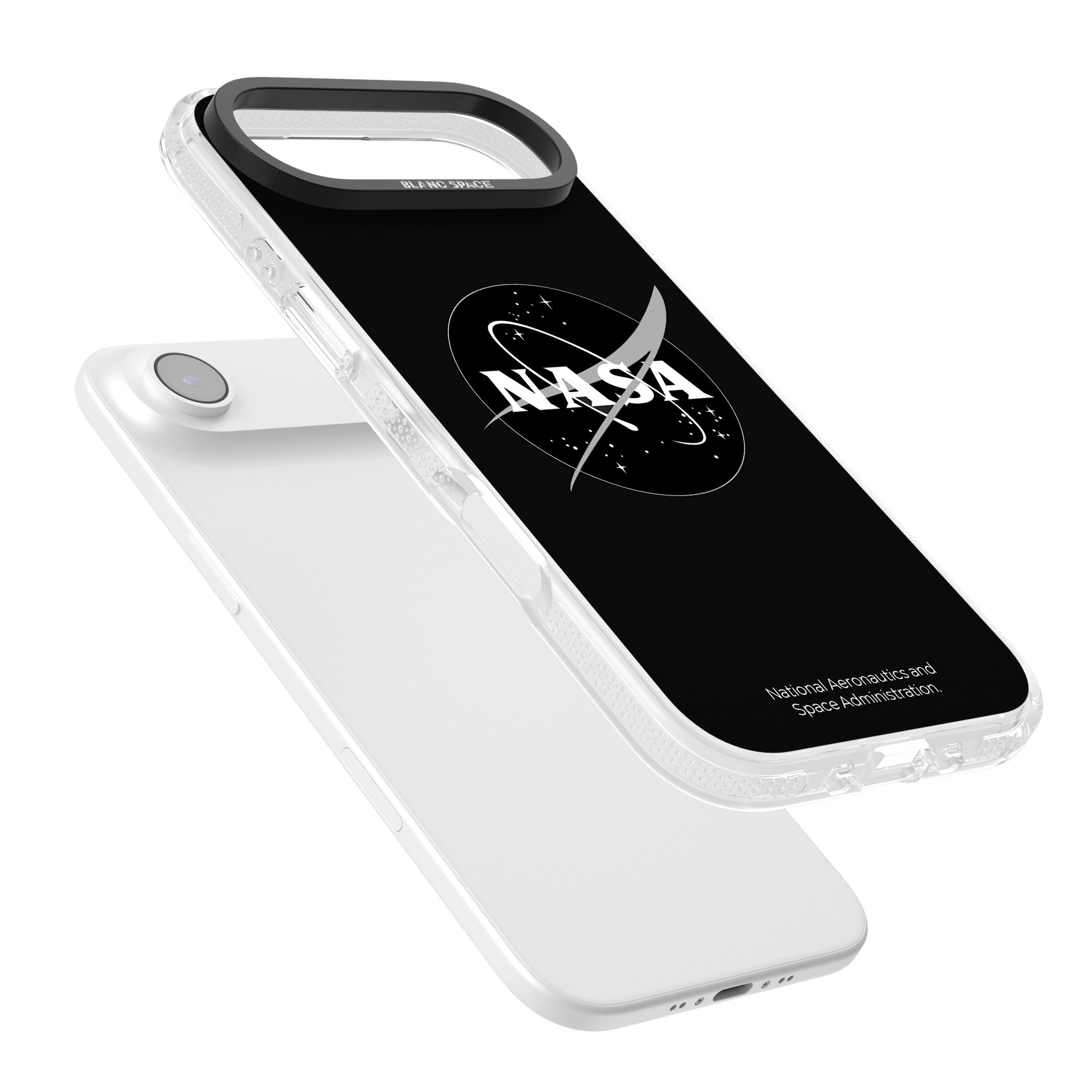 Dark Nasa Meatball iPhone 17 Air Impact Air Clear Phone Case Colours