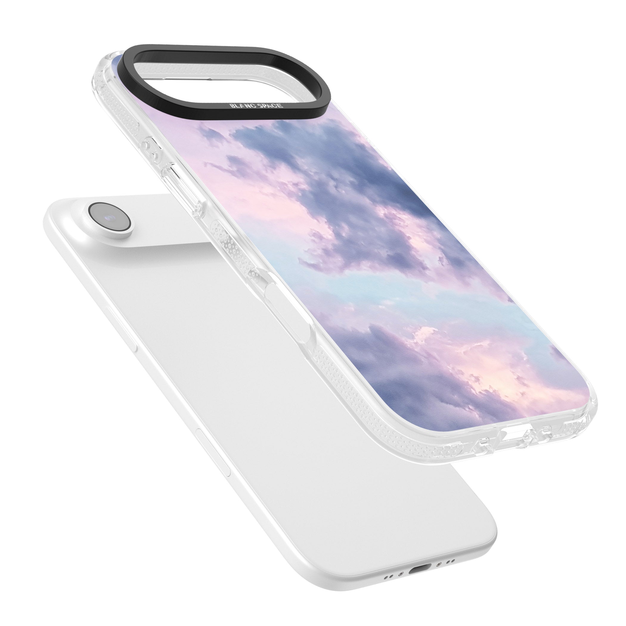 Pastel Sky Clouds iPhone 17 Air Impact Air Clear Phone Case Colours