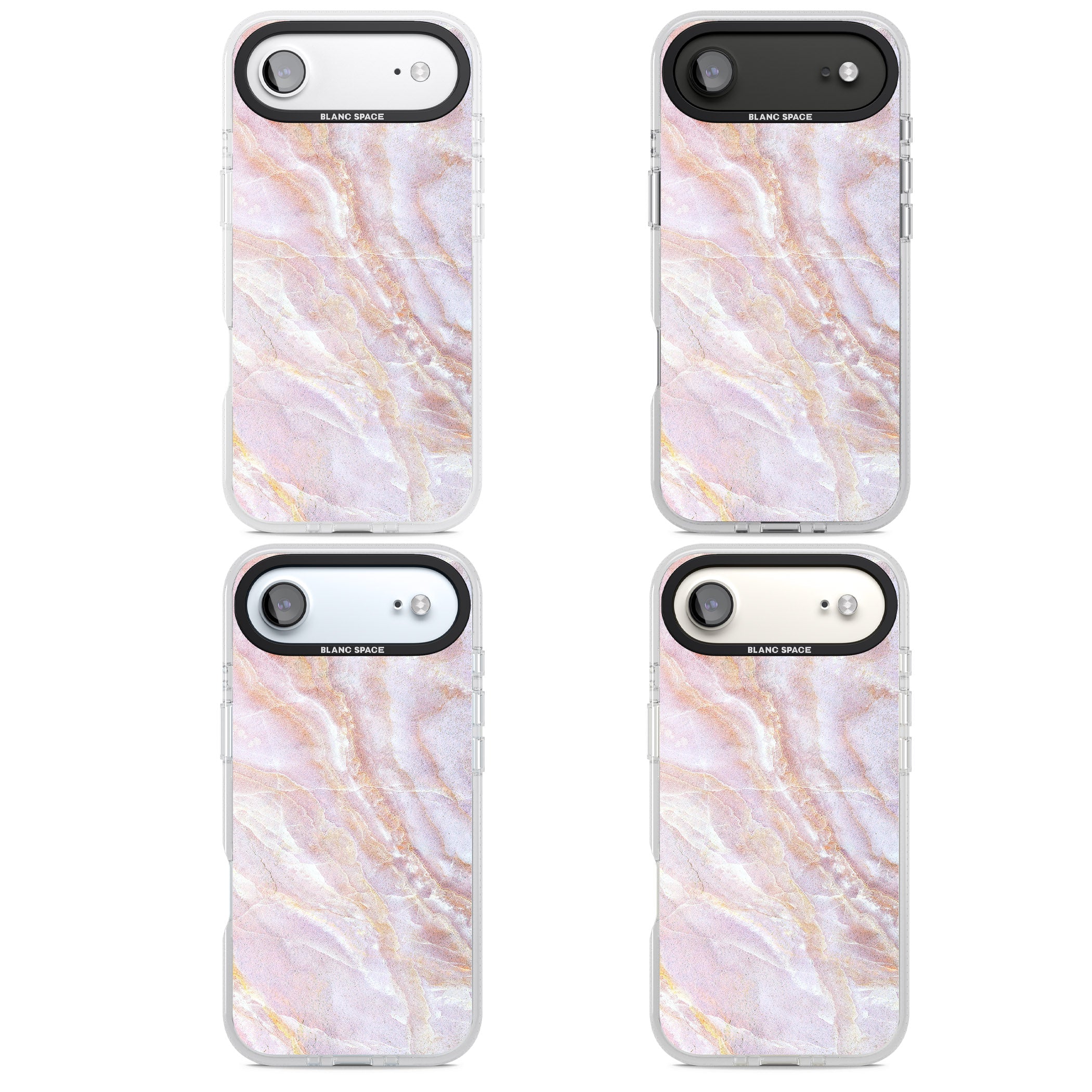 Soft Onyx Blush iPhone 17 Air Impact Air Clear Phone Case APT Impact Protection